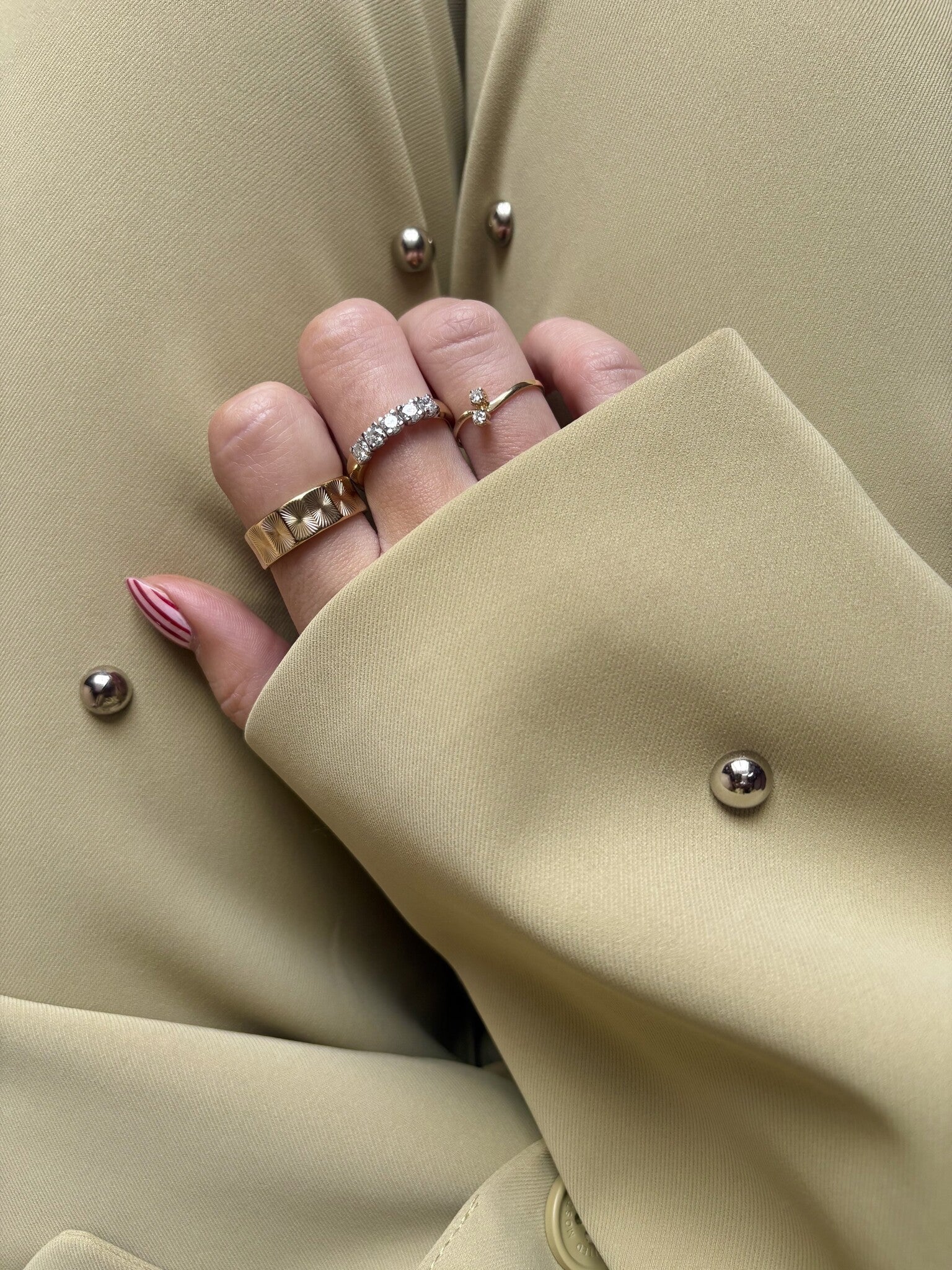 Gouden ring 14 karaat