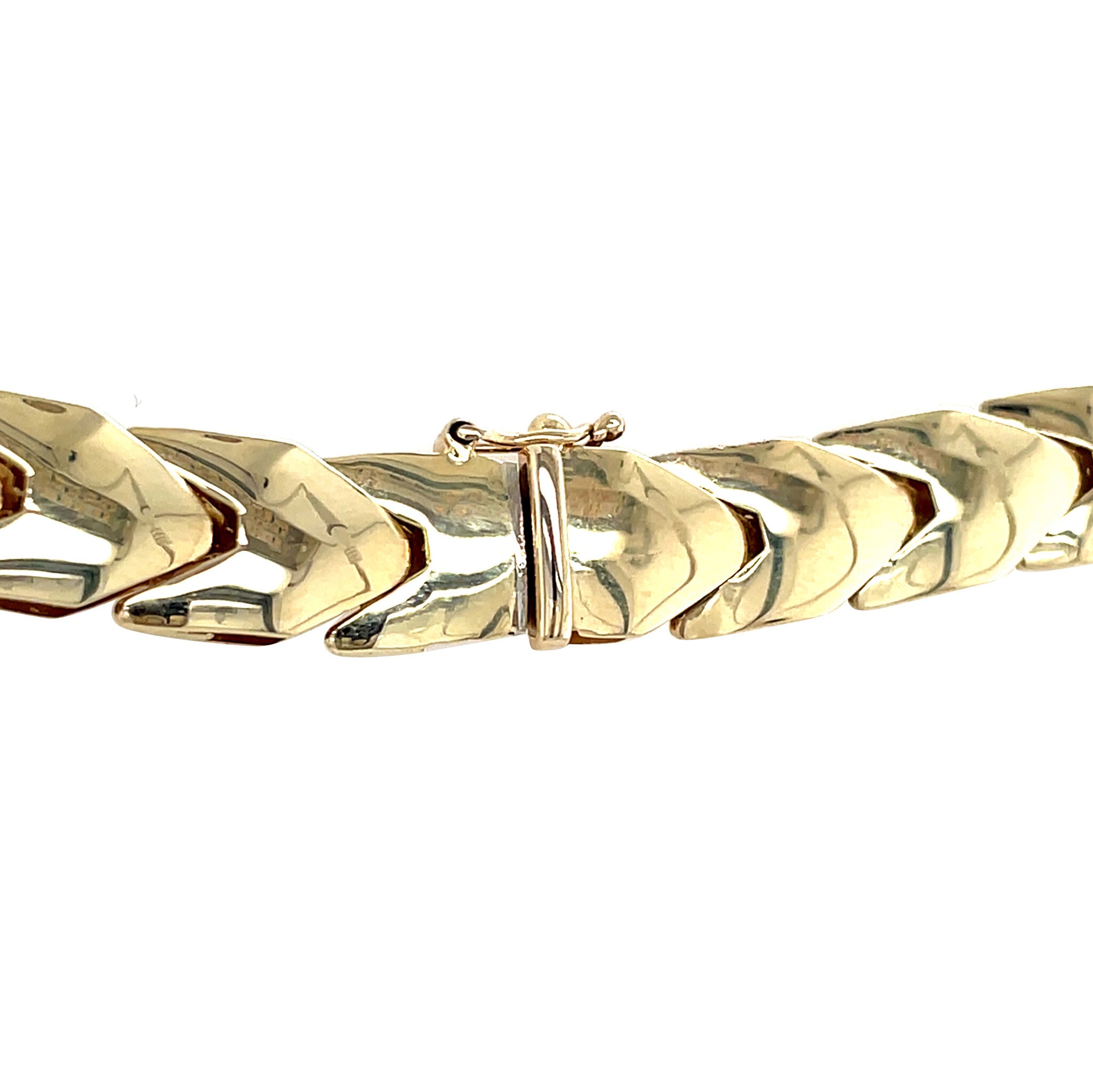 Gold choker 41.5 cm 14 karat