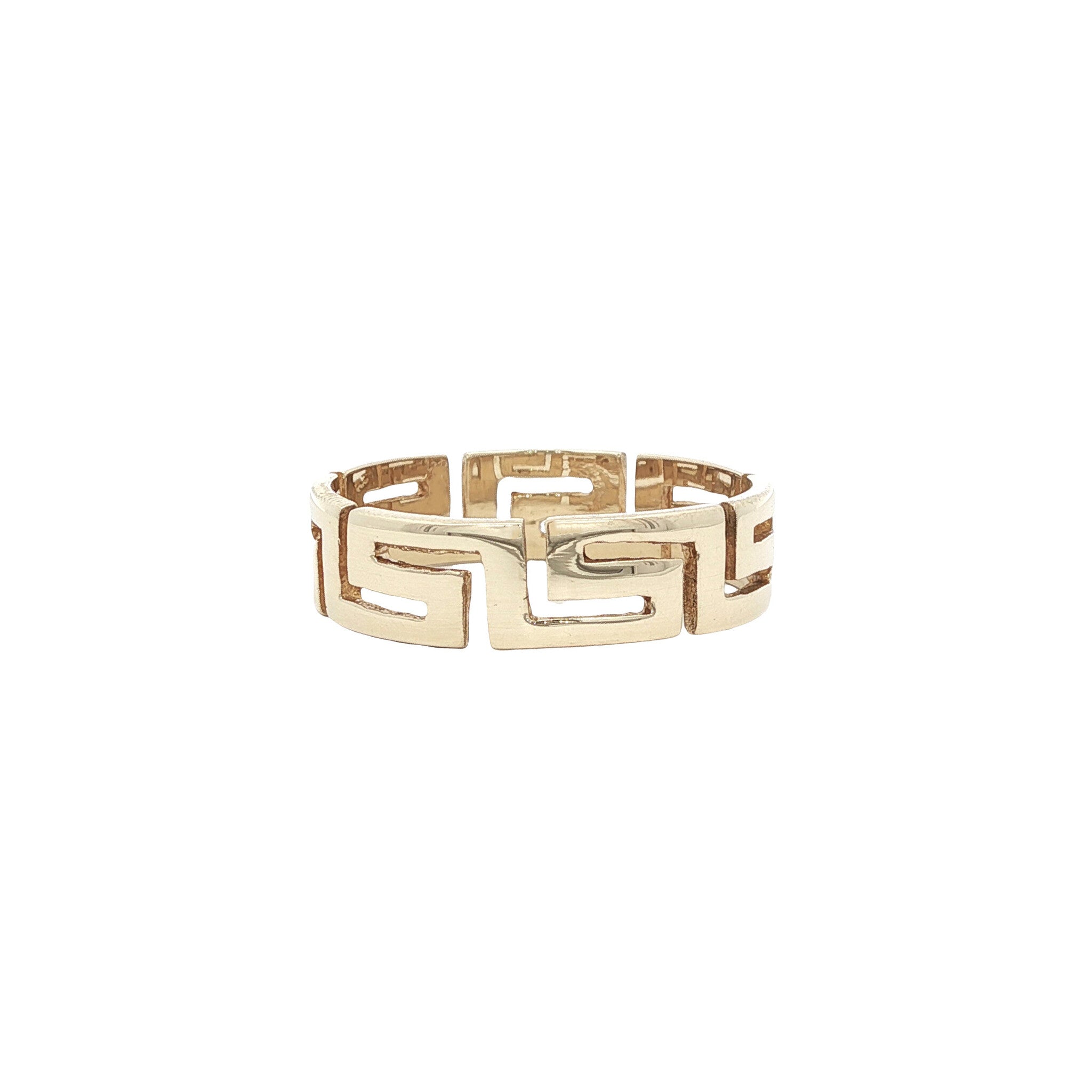 Meander ring 13 karat
