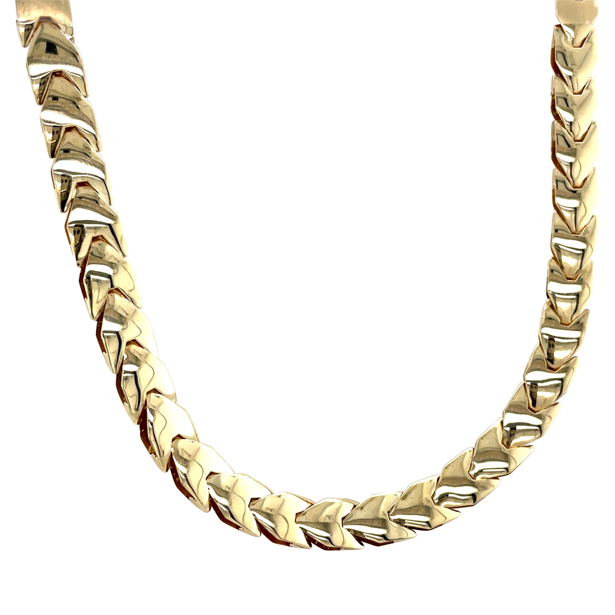 Gold choker 41.5 cm 14 karat