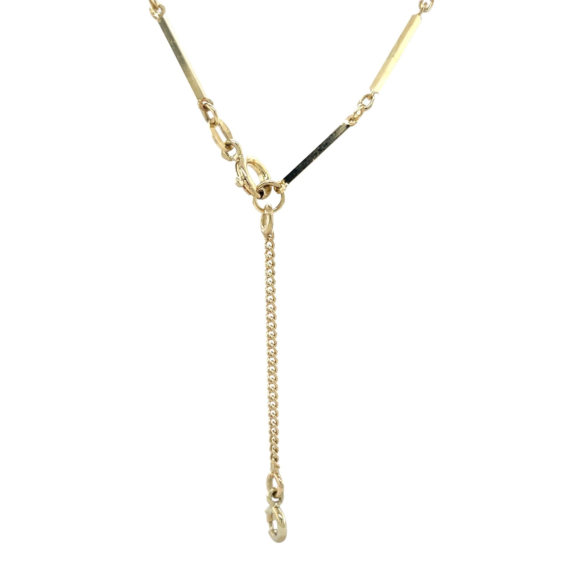 Gold choker with pearls 14 karat