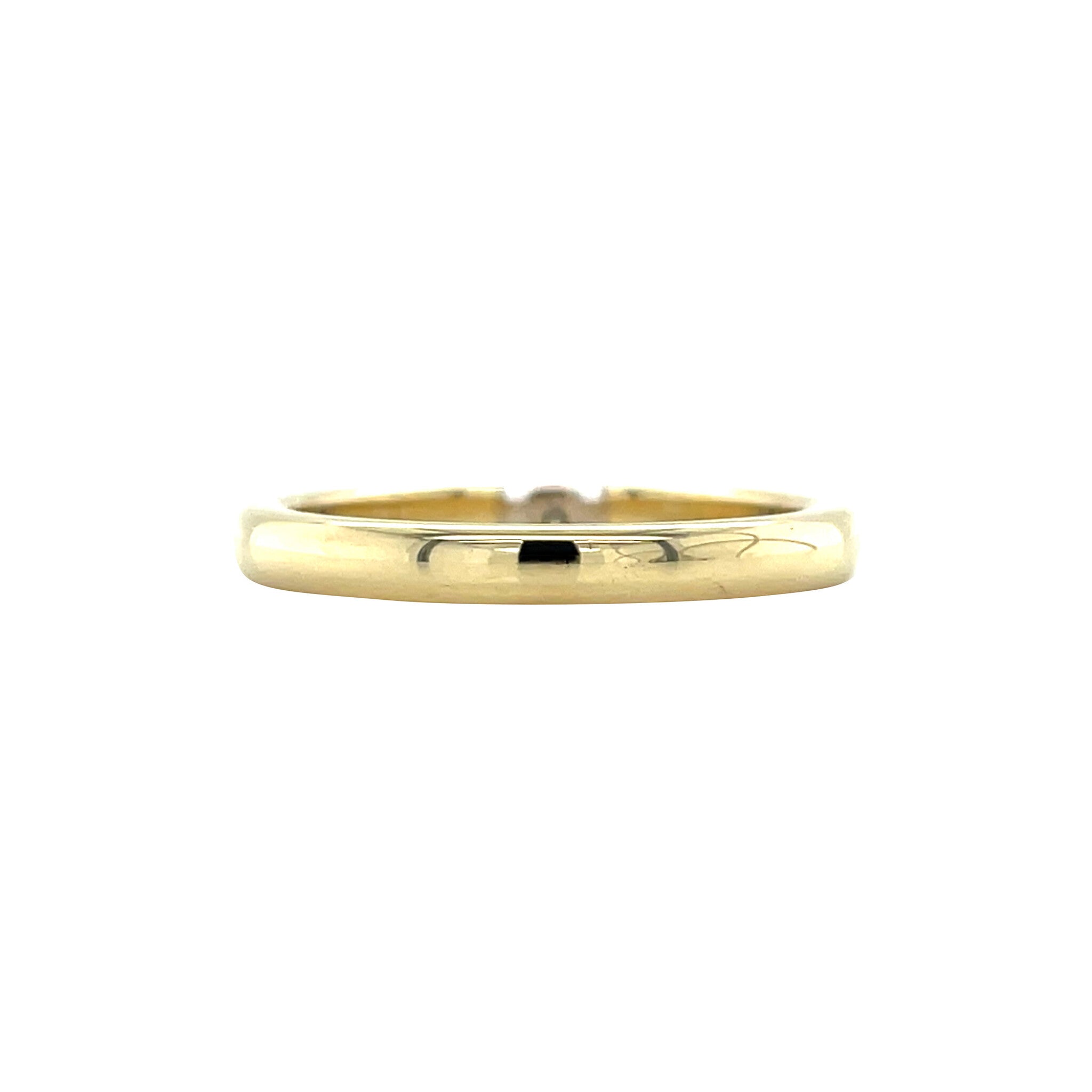 Gold ring with diamond 14 karat