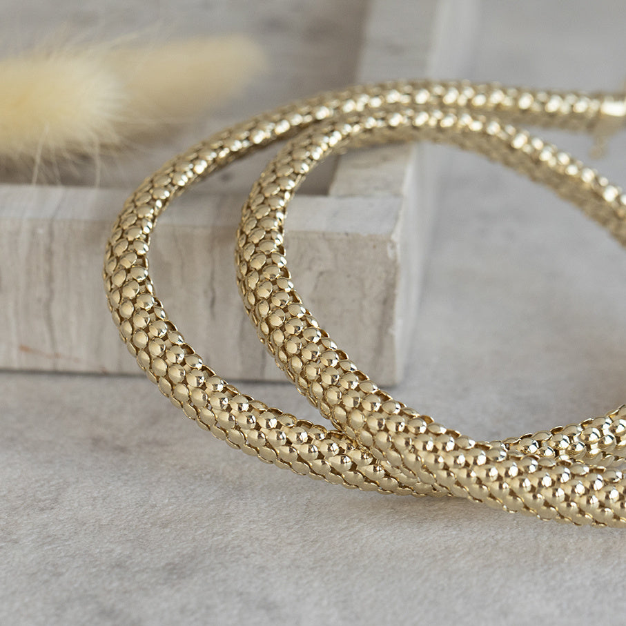 Gold choker 44 cm 14 karat