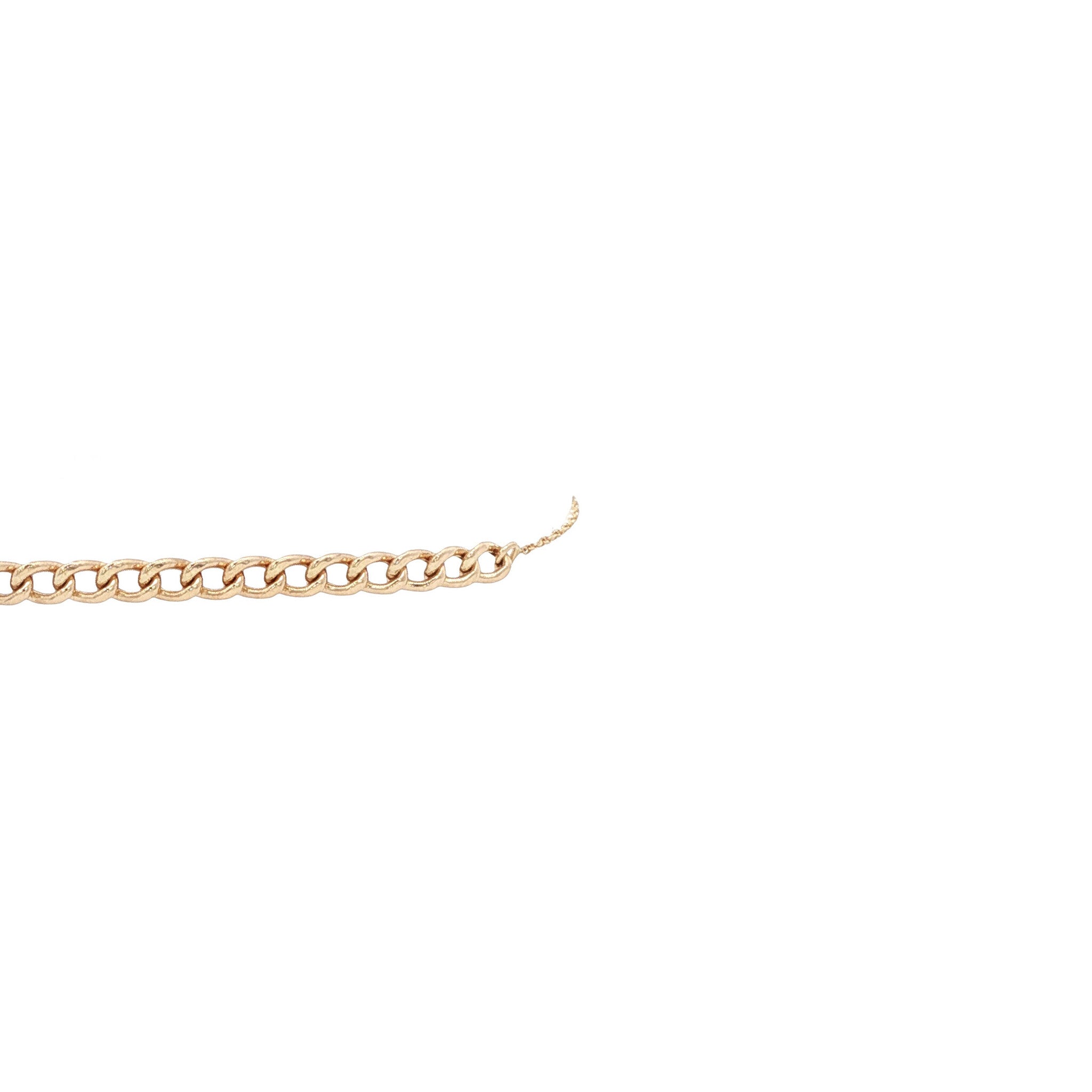 Gouden armband 19 cm 14 karaat