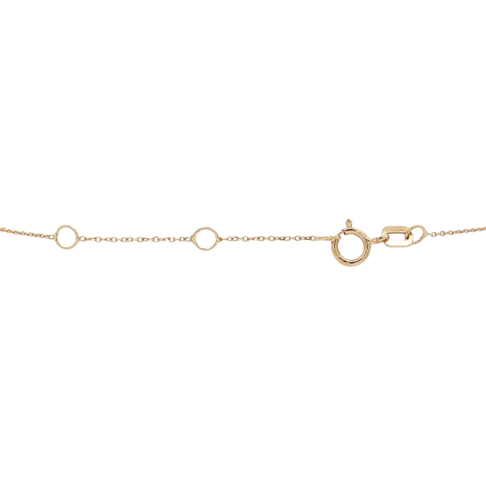 Gouden armband 19 cm 14 karaat