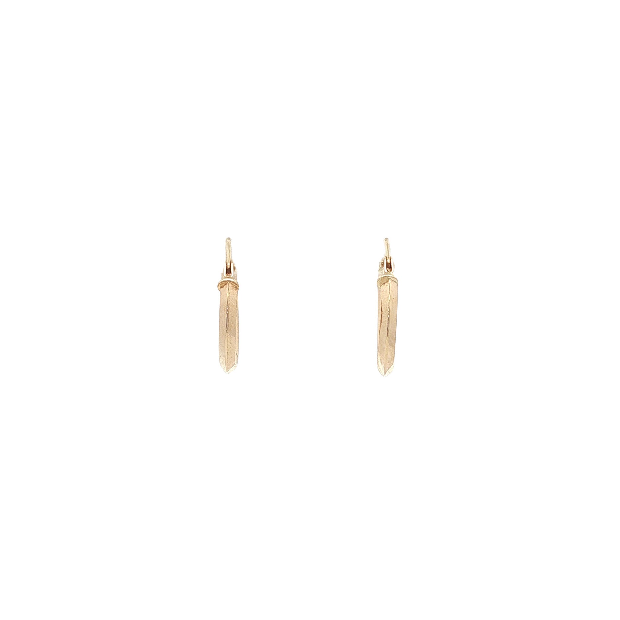 Gold earrings 14 karat