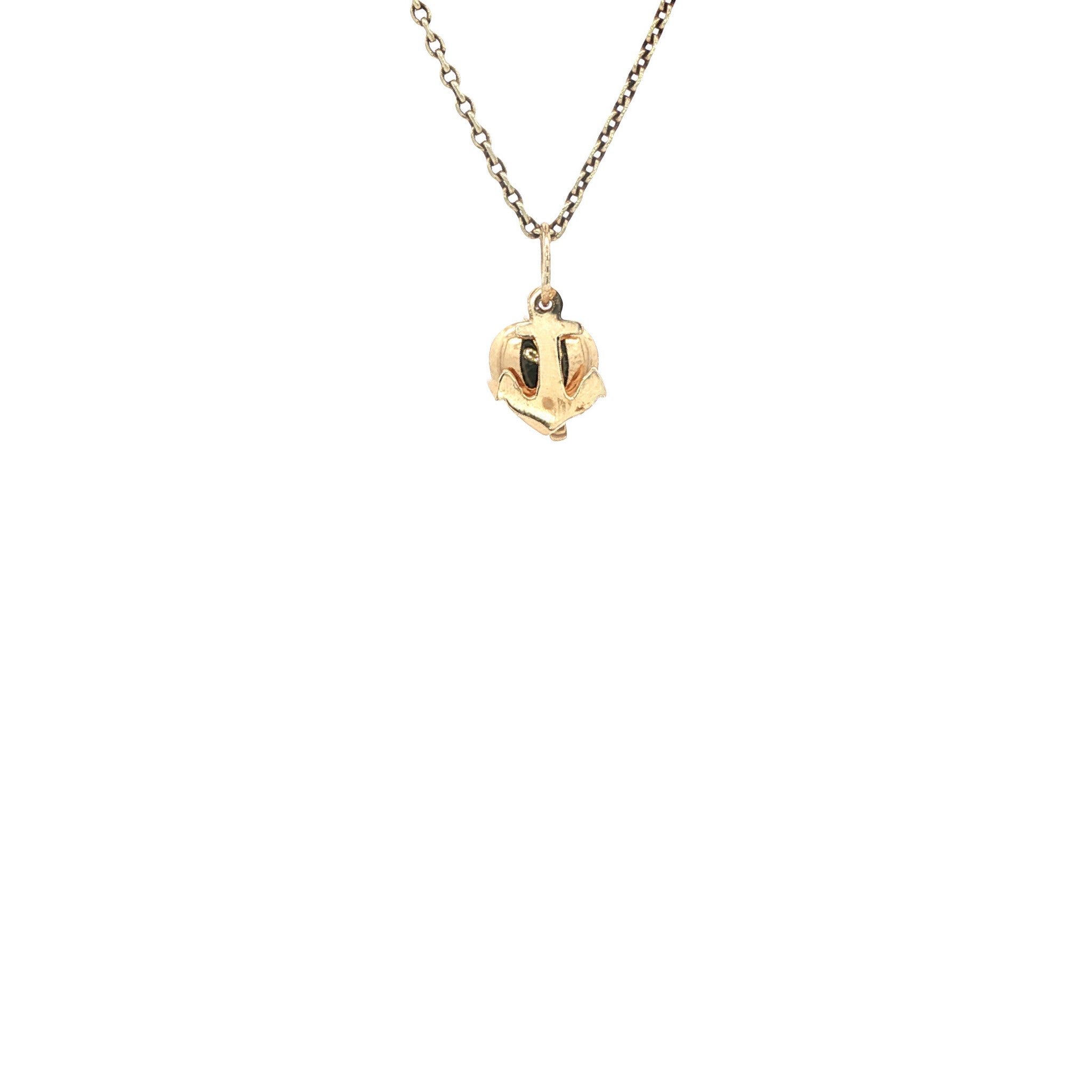 Gouden hanger geloof, hoop en liefde 14 karaat