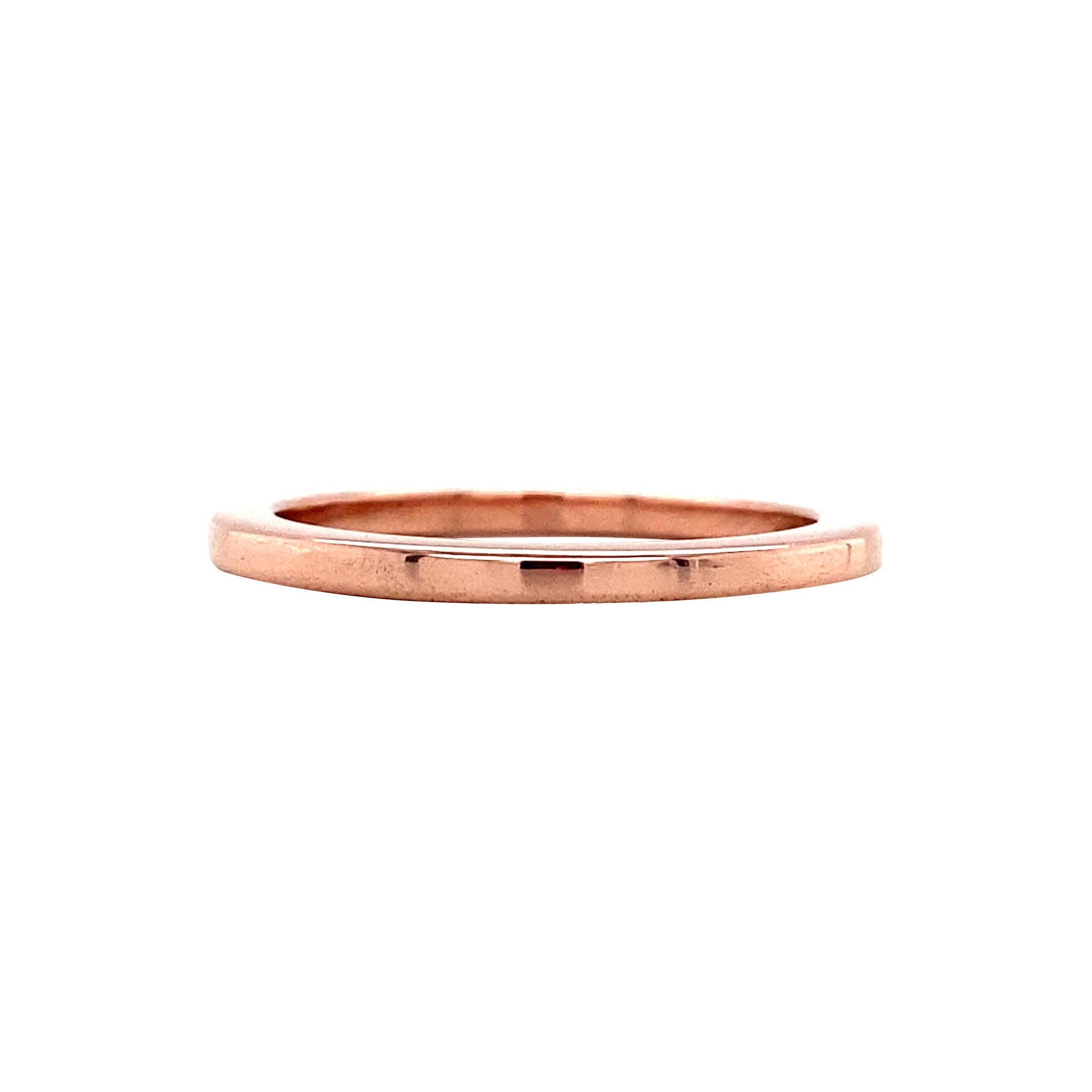 Rose gold (stacking)ring 14 karat