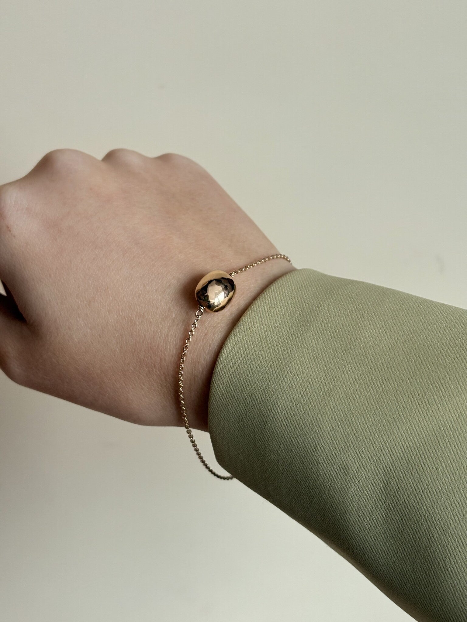 Rose gold bracelet 20 cm 14 karat