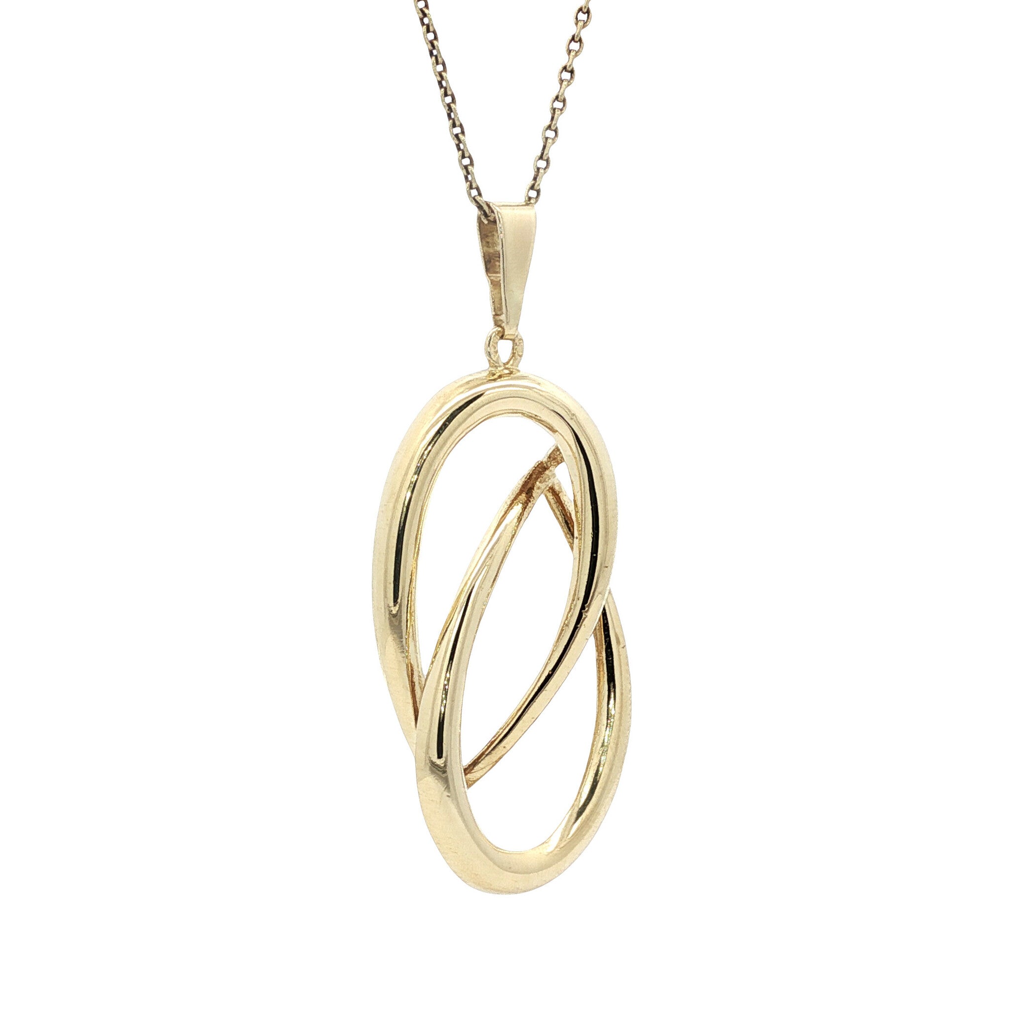 Gold fantasy pendant 14 karat