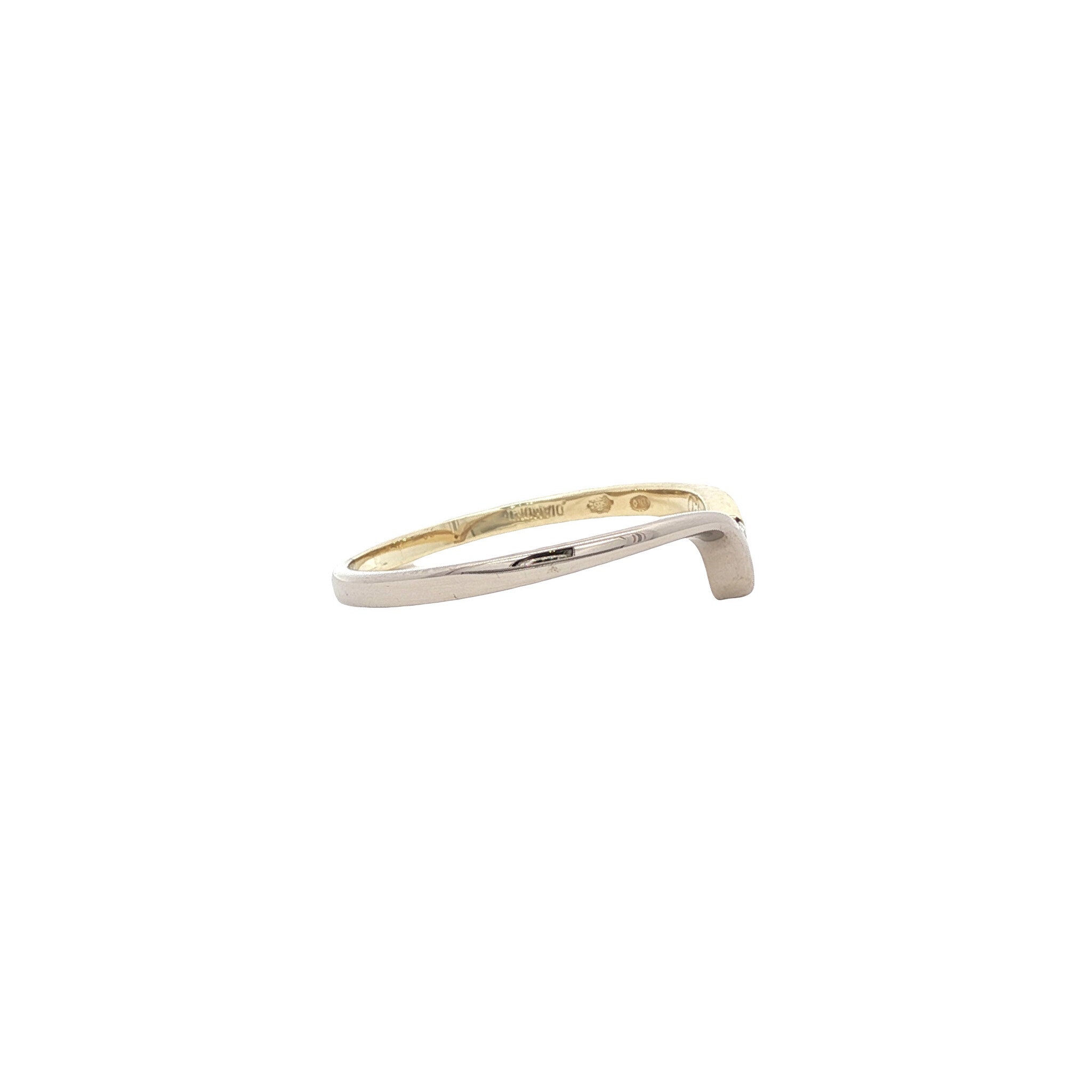 Gouden ring met diamant van Diamonde 14 karaat