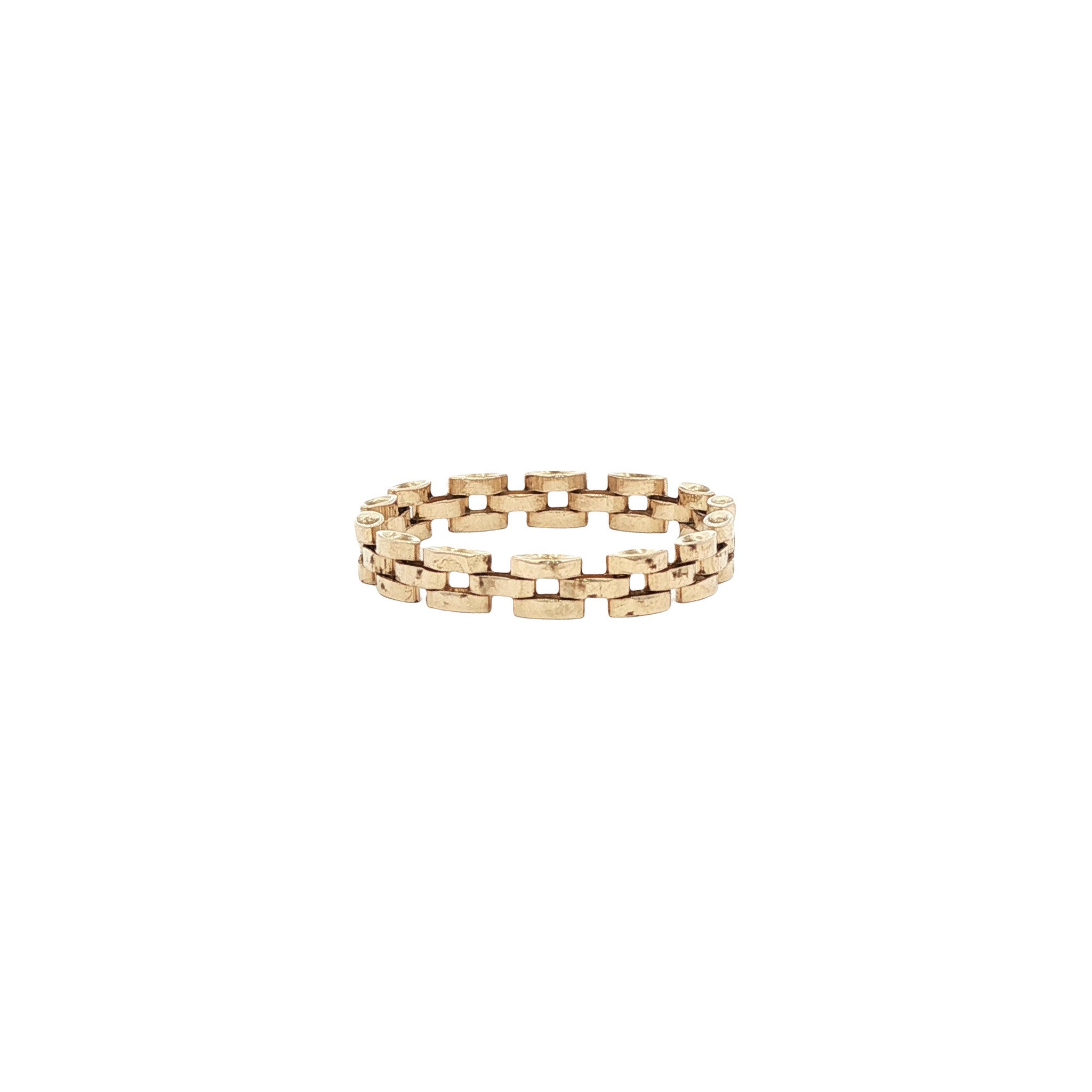 Gouden rolex ring 14 karaat