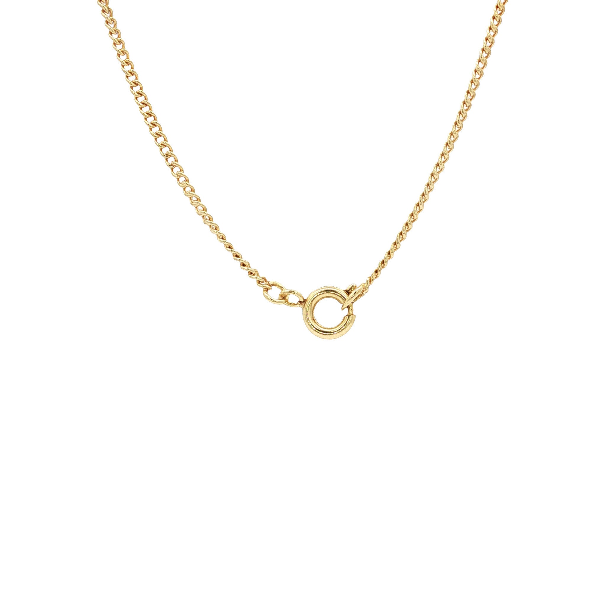 Golden length necklace gourmet 44 cm 14 karat