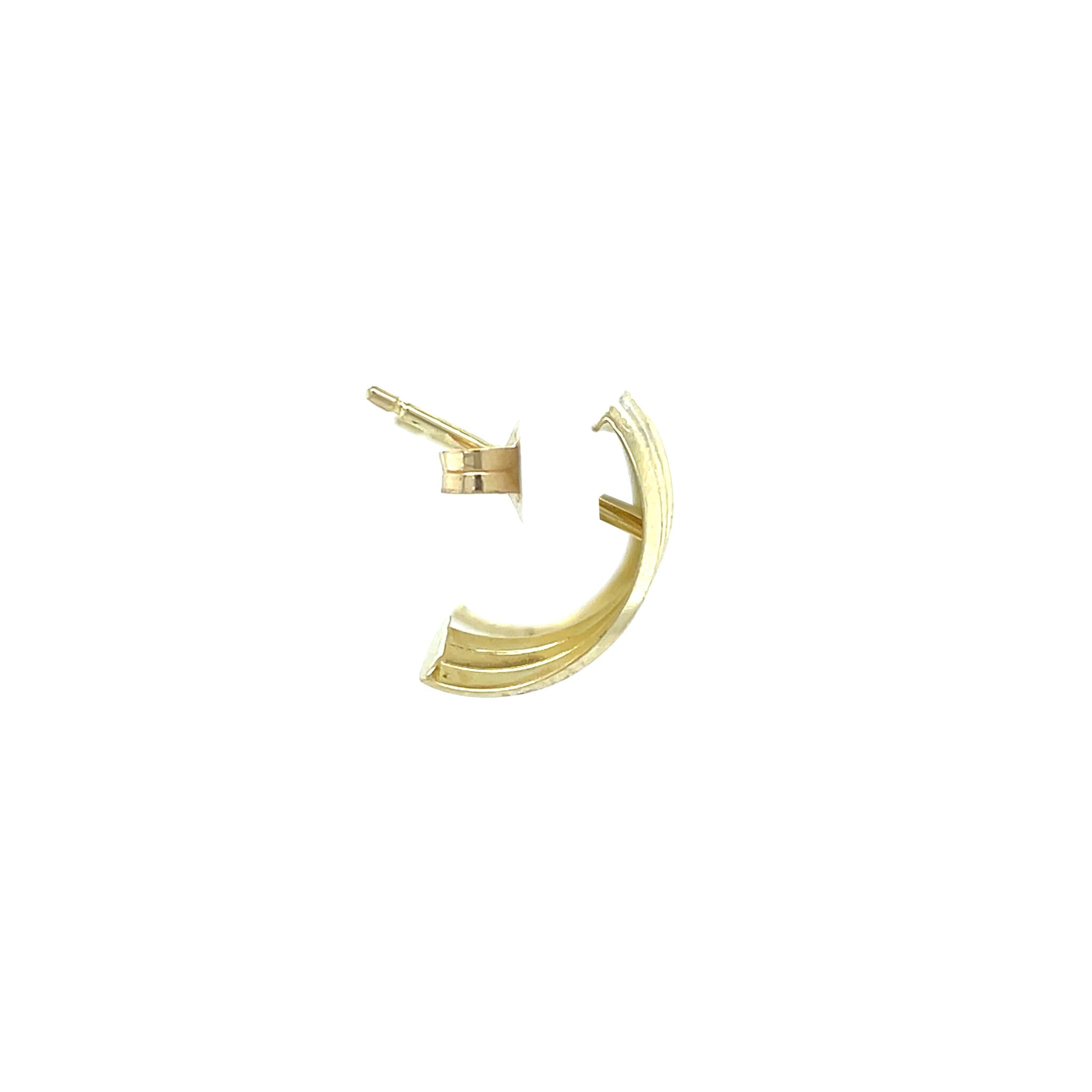 Gold ear studs 14 karat