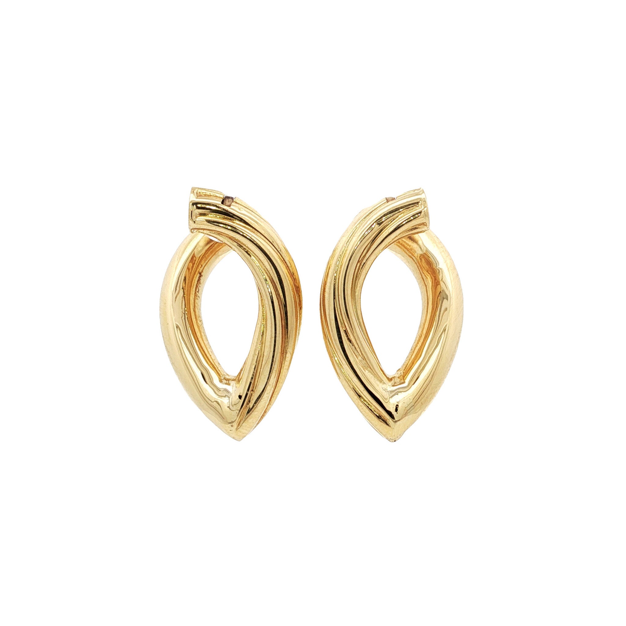 Golden earrings 18 karat