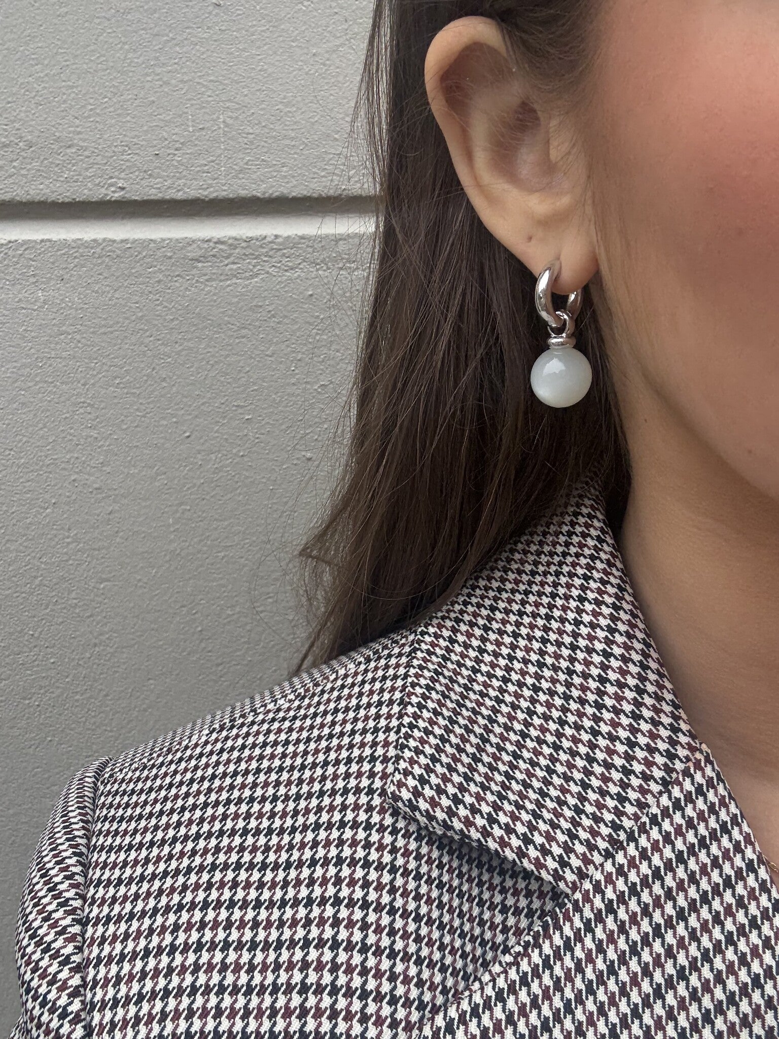 White gold pendants from Bron Jewelry 14 karat