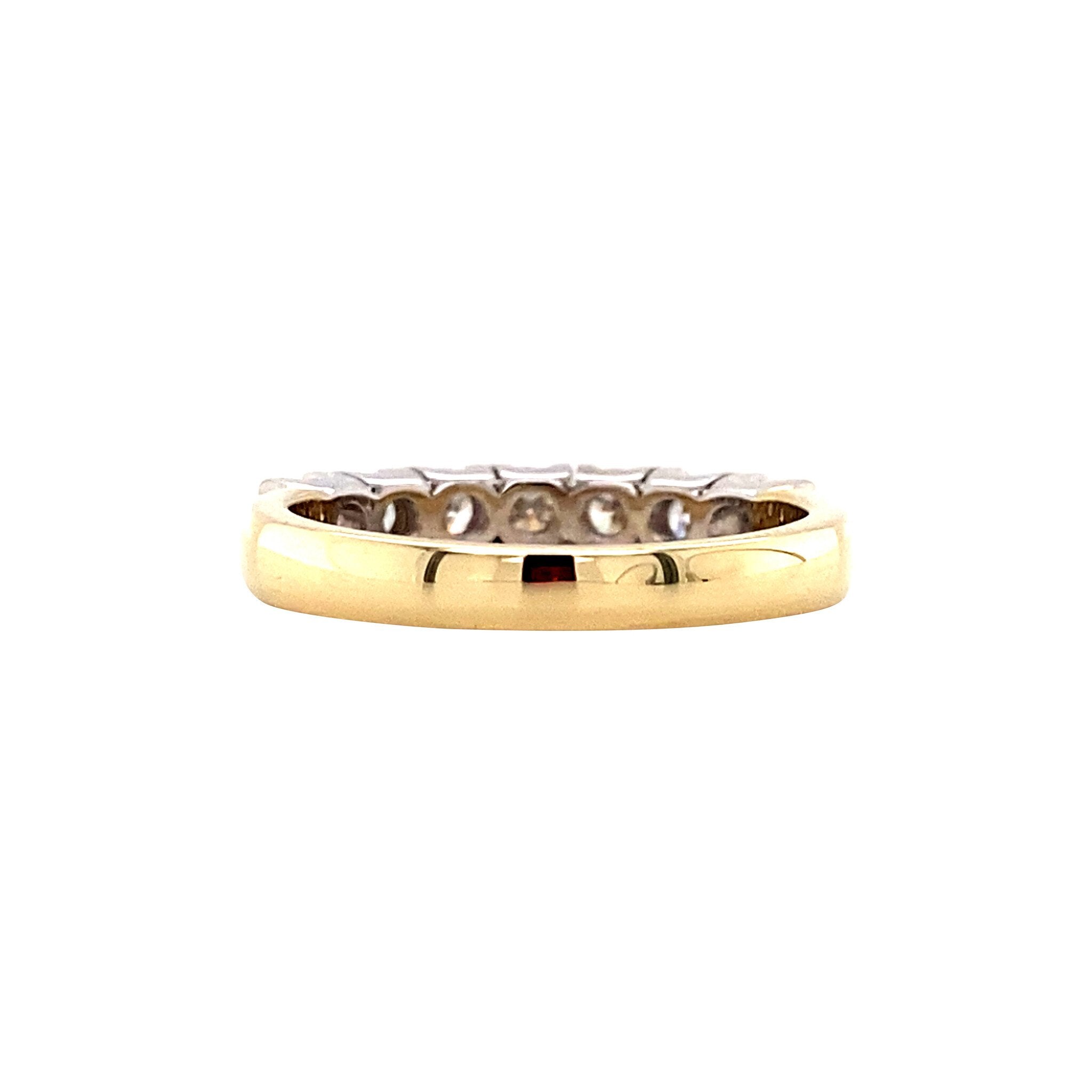 Gold memory ring with diamond, 14 karat* new