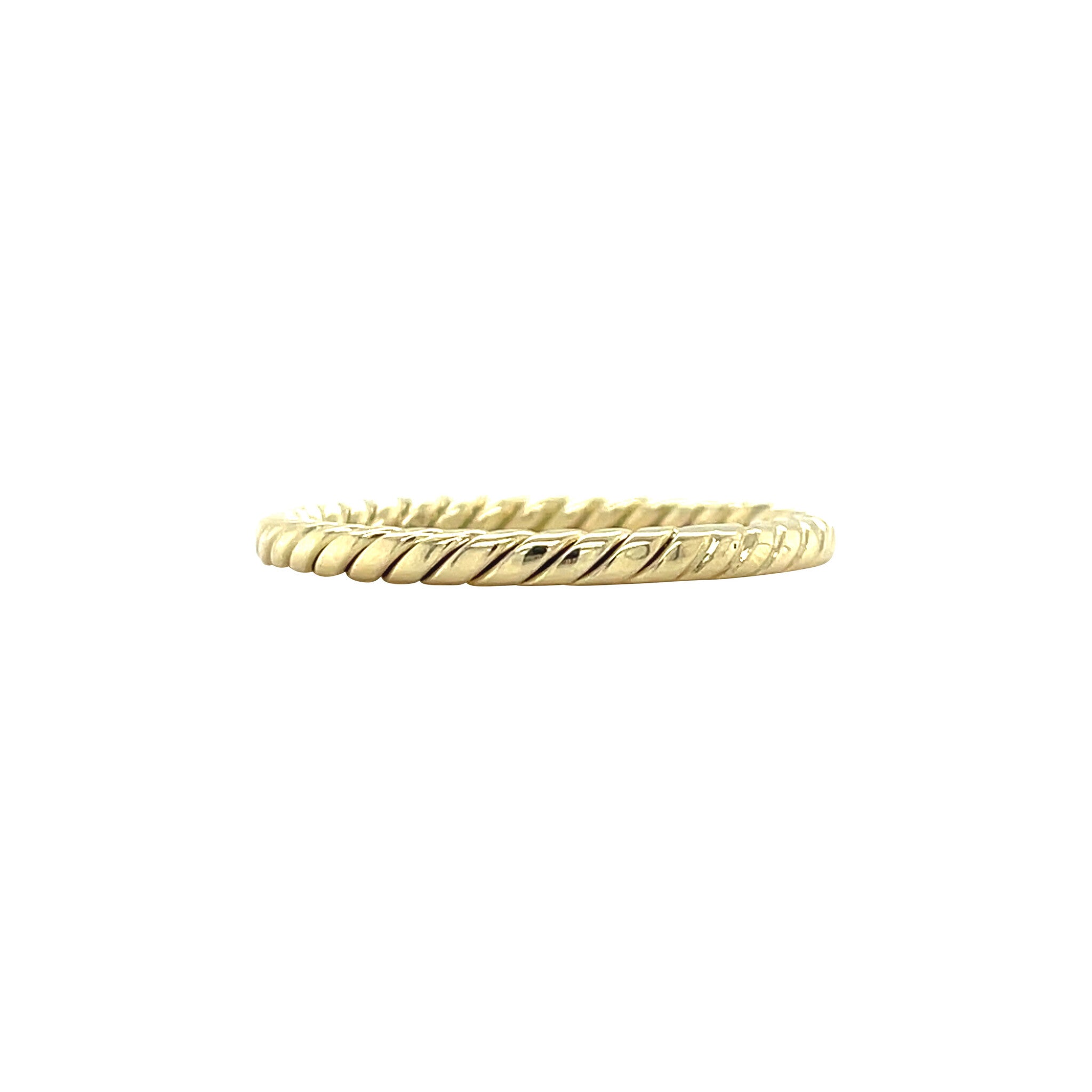 Gold (stackable) ring 14 karat