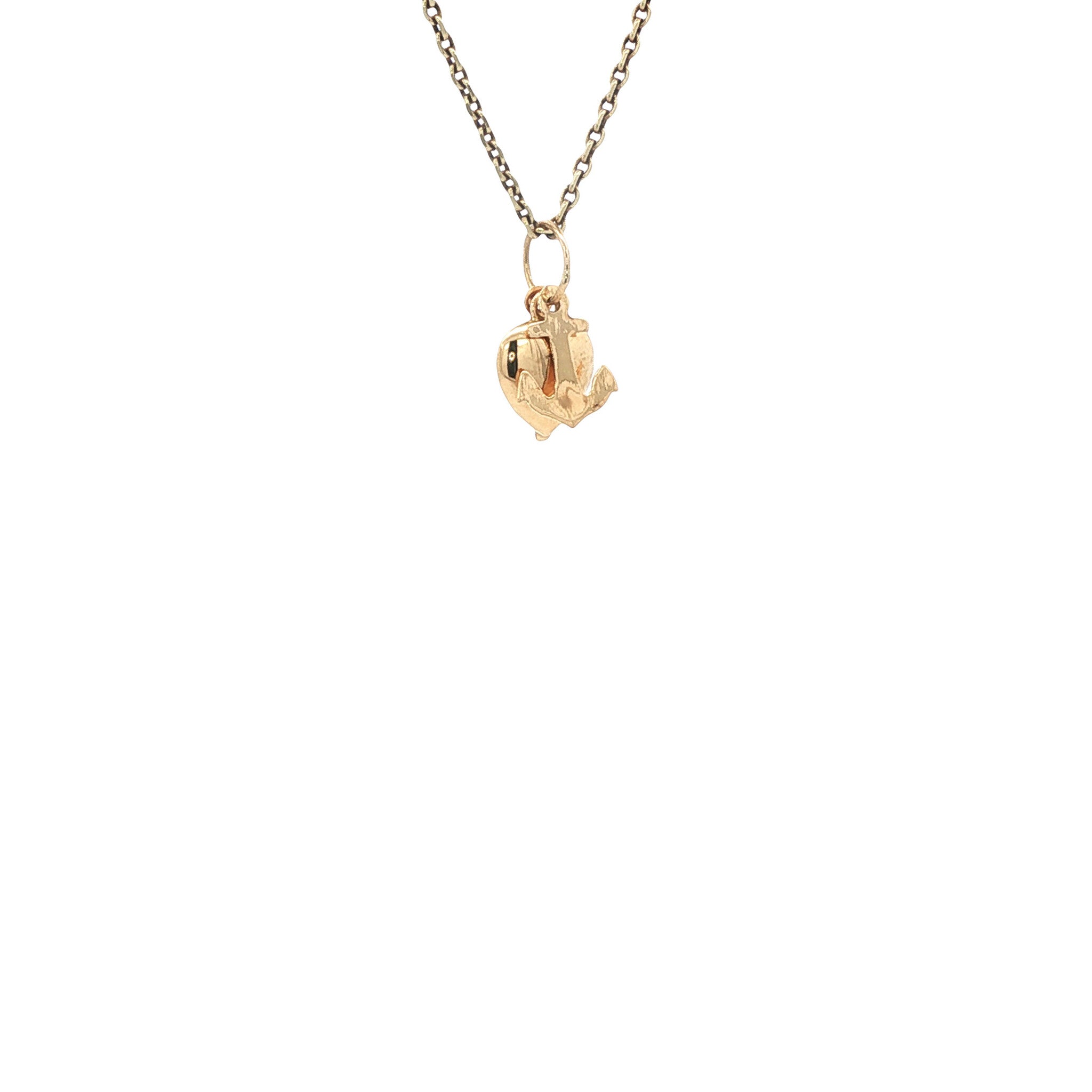 14 karat gold pendant "Faith, Hope and Love"
