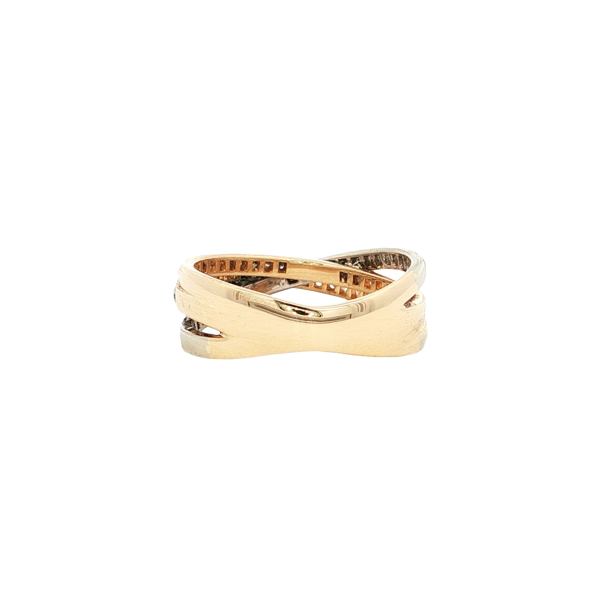 Gold ring with diamond 14 karat