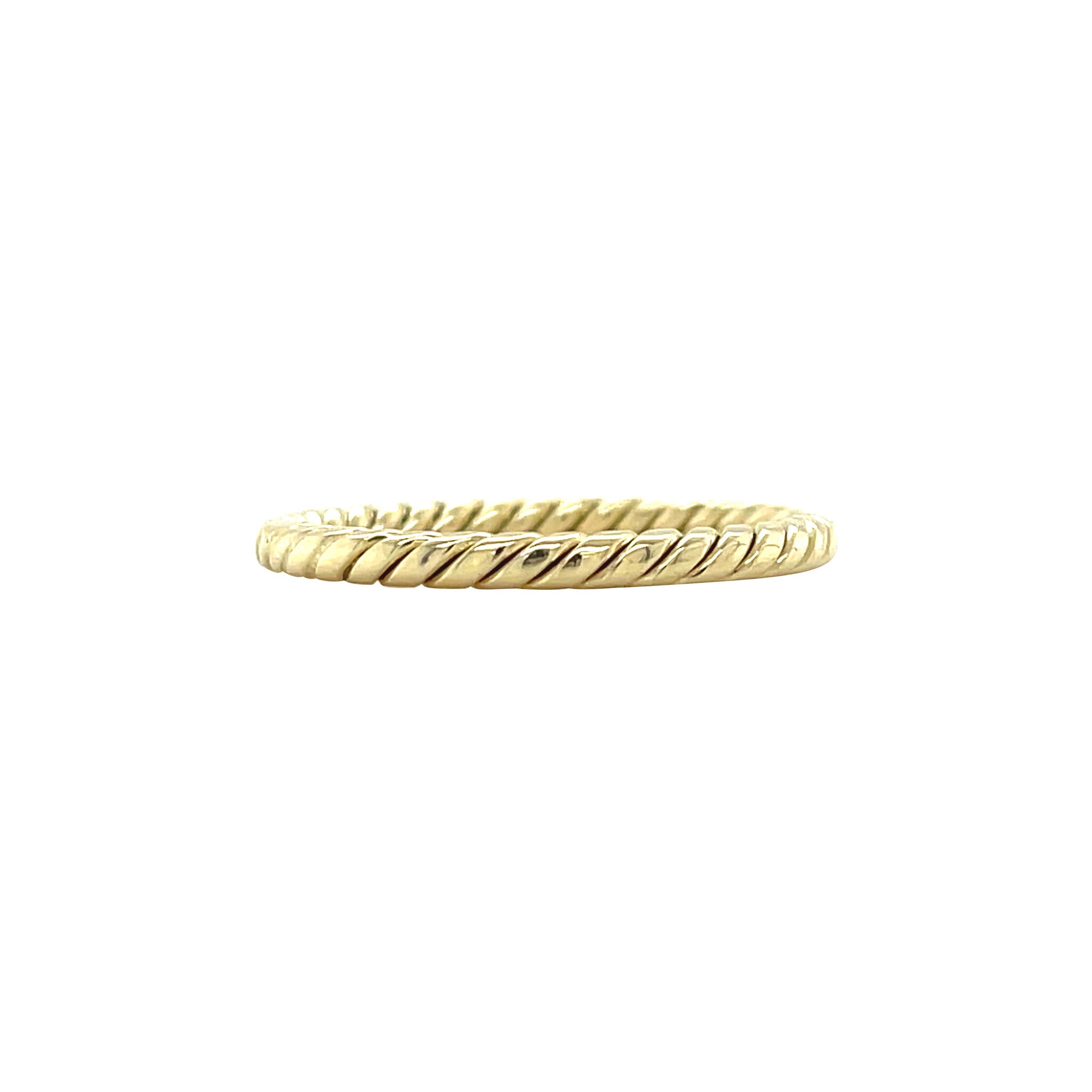 Gold (stackable) ring 14 karat