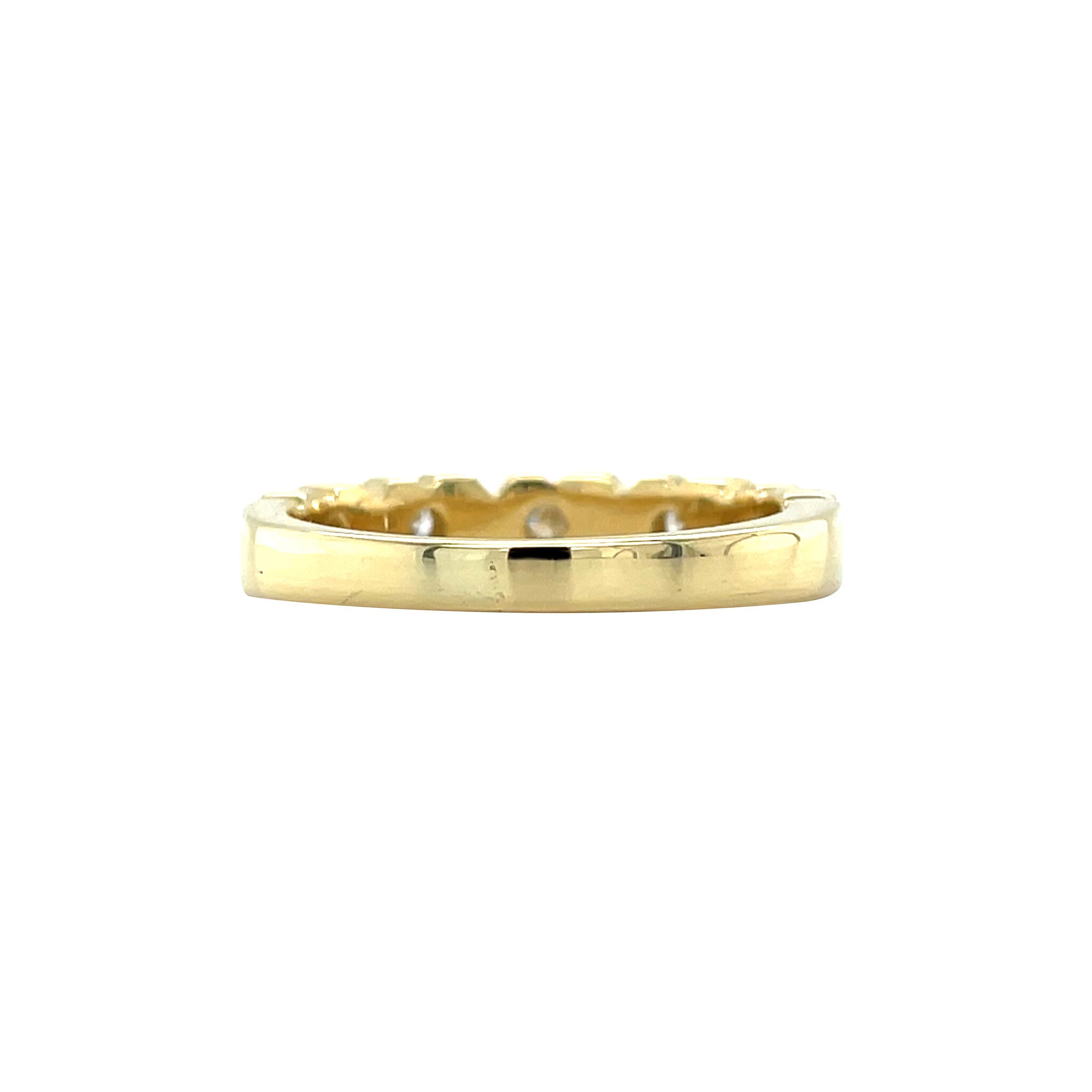 Gold ring with diamond 18 karat