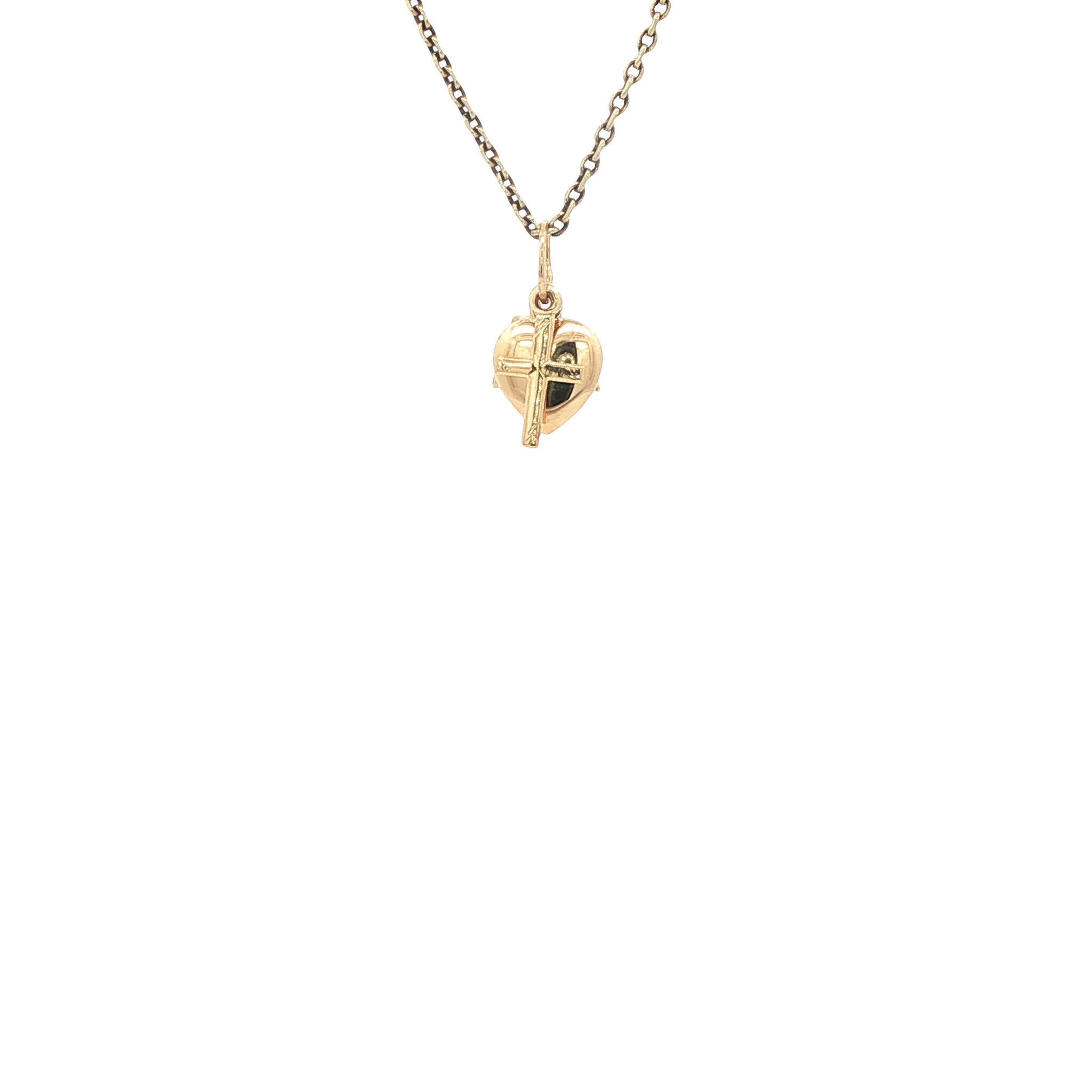 14 karat gold pendant "Faith, Hope and Love"