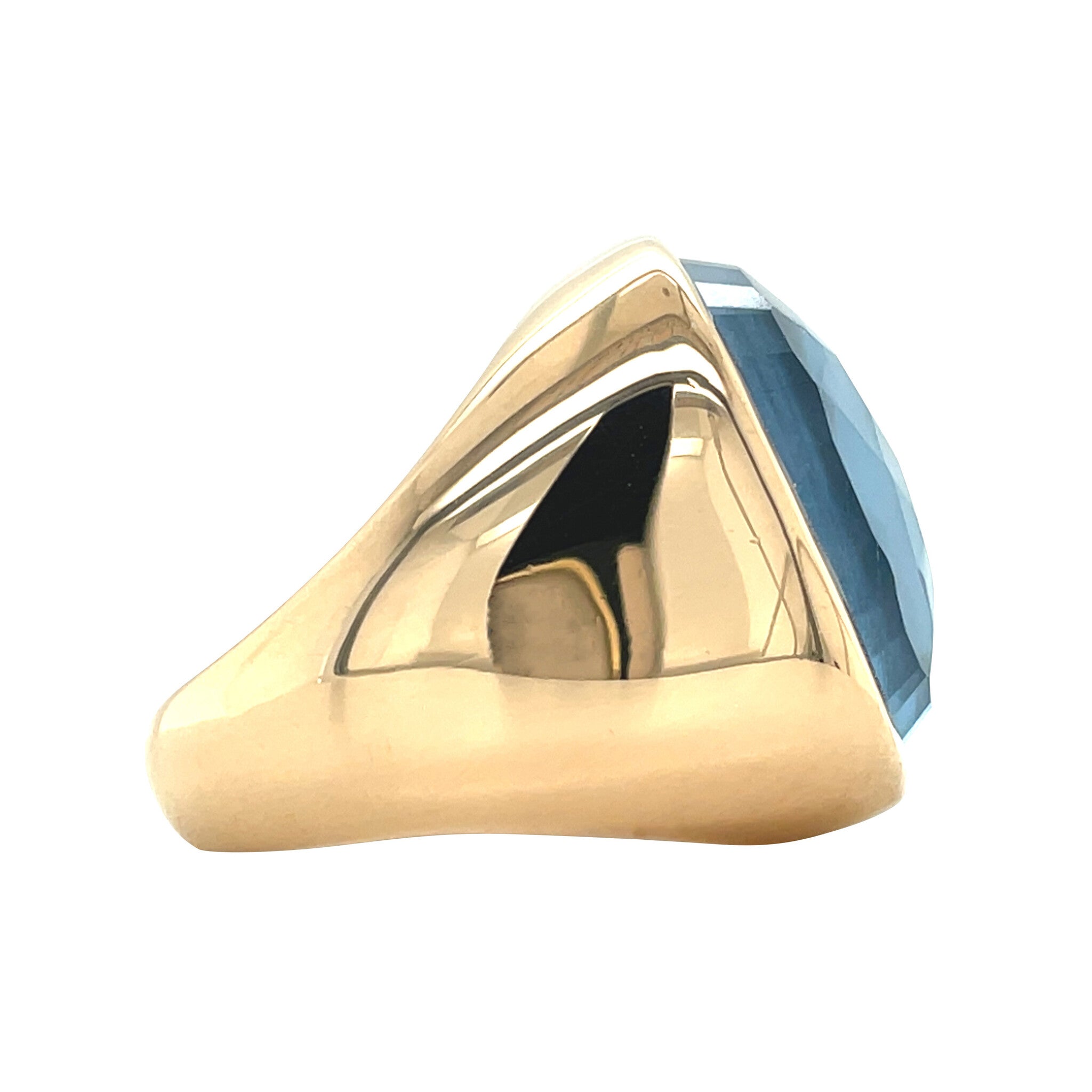 Rose gold ring with Spinel 18 karat