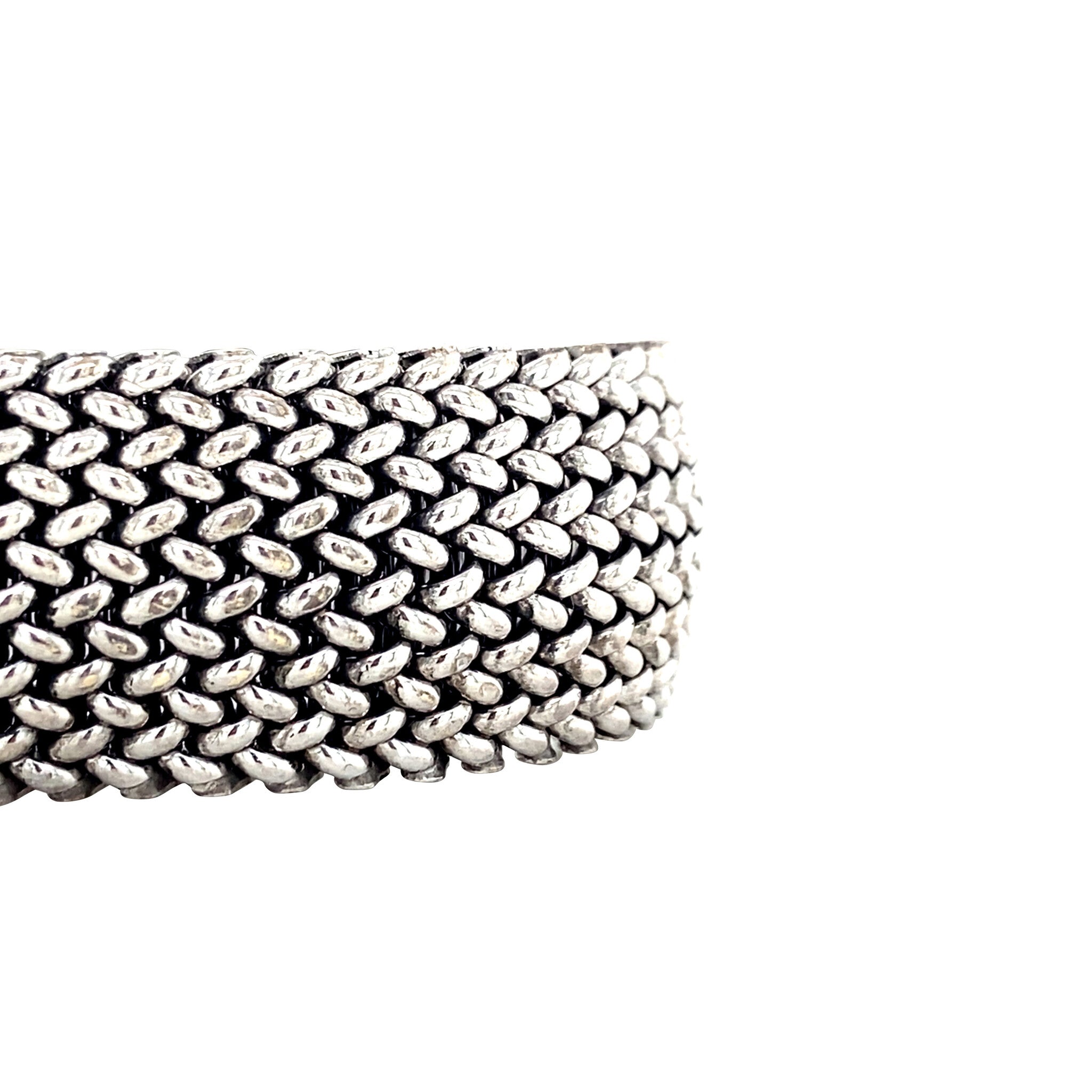 White gold bracelet 19 cm 14 karat