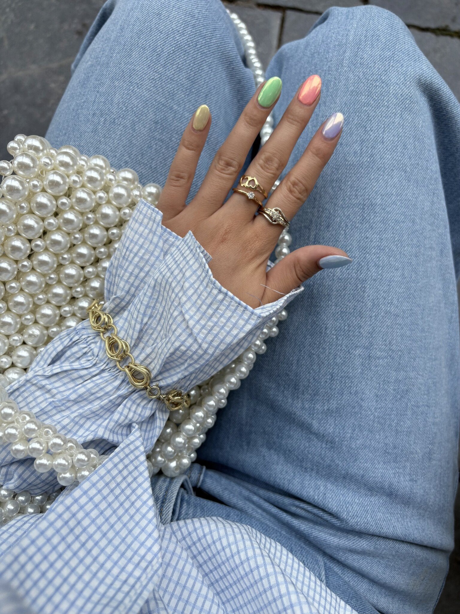 Gouden solitair ring met diamant 14 karaat