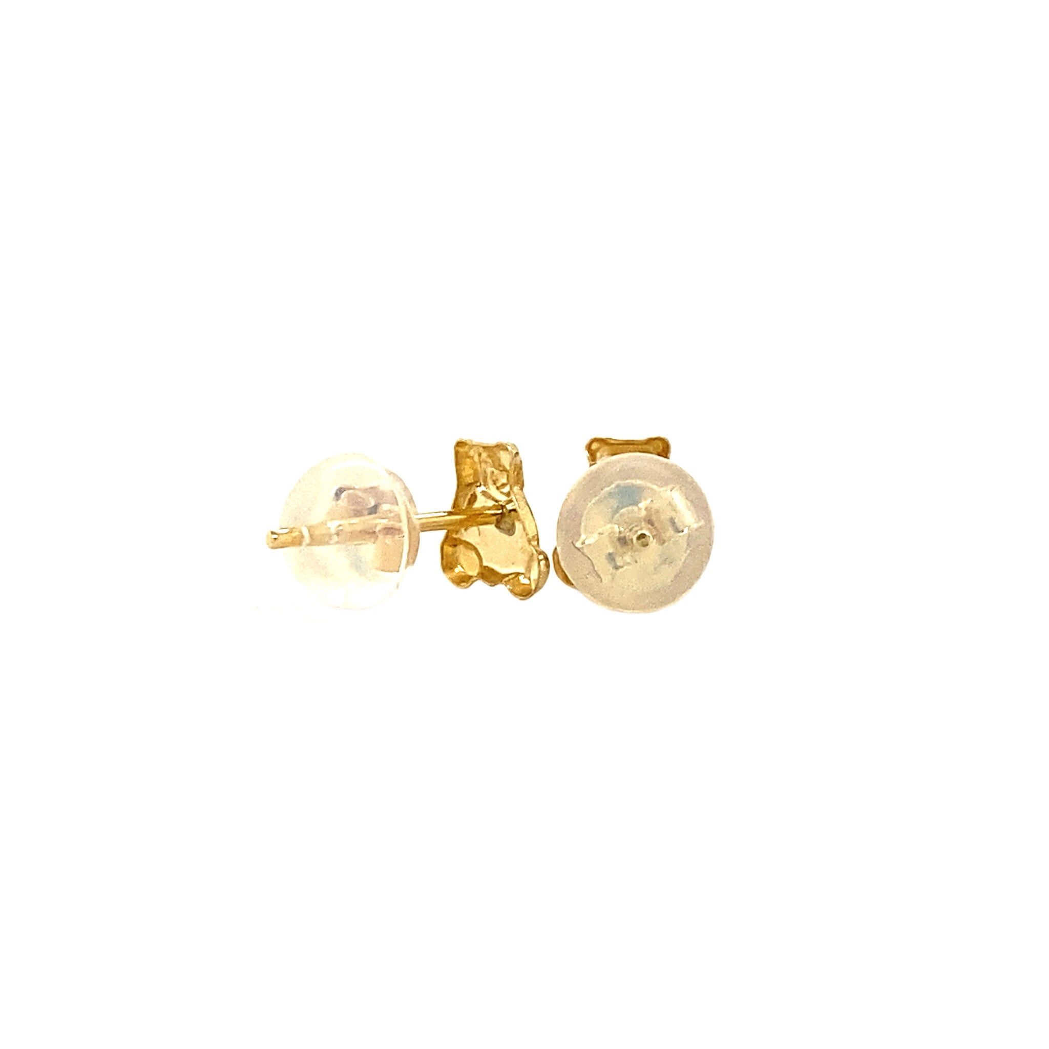 Gold children's stud earrings little bear 14 kt* new