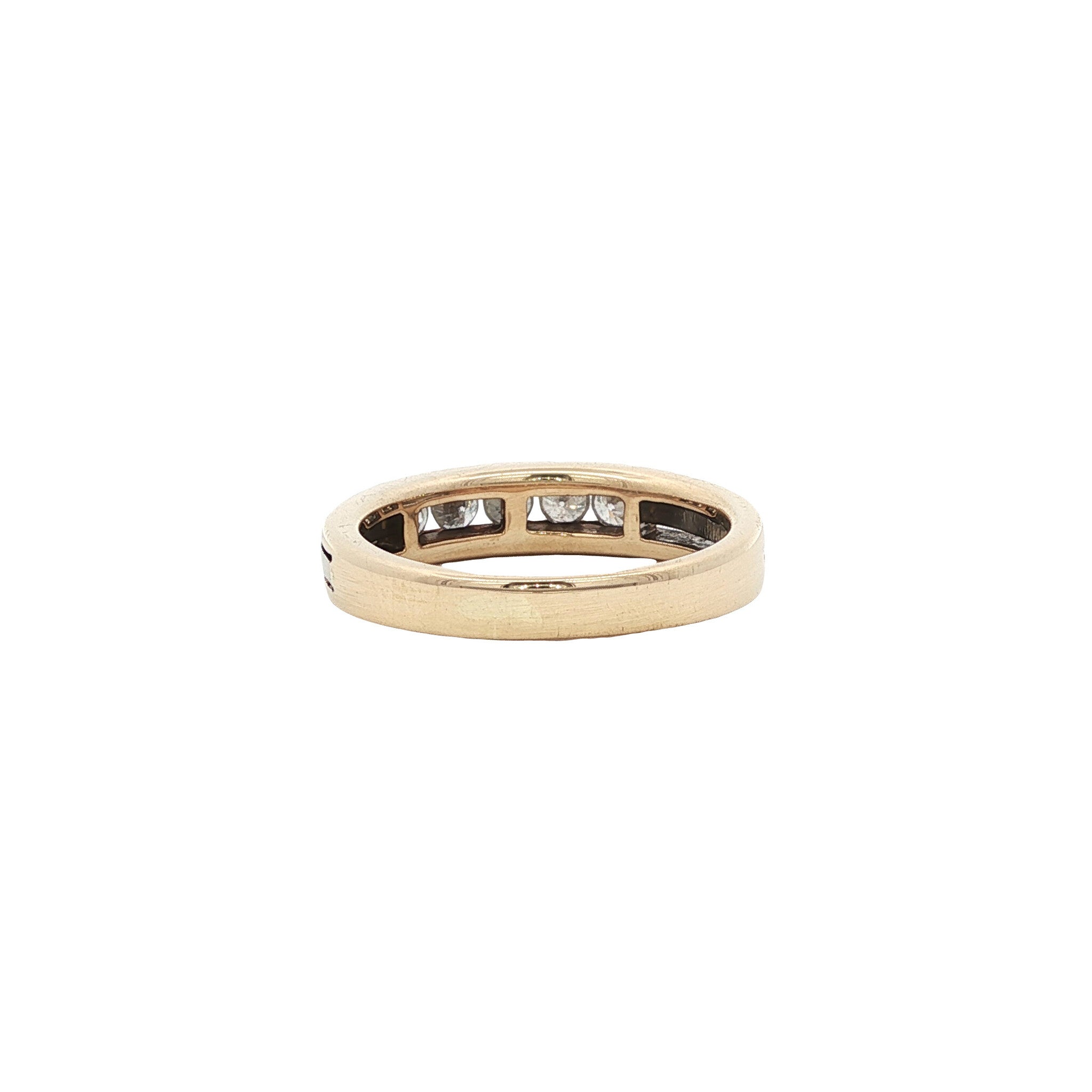 Gouden ring met diamant 14 karaat