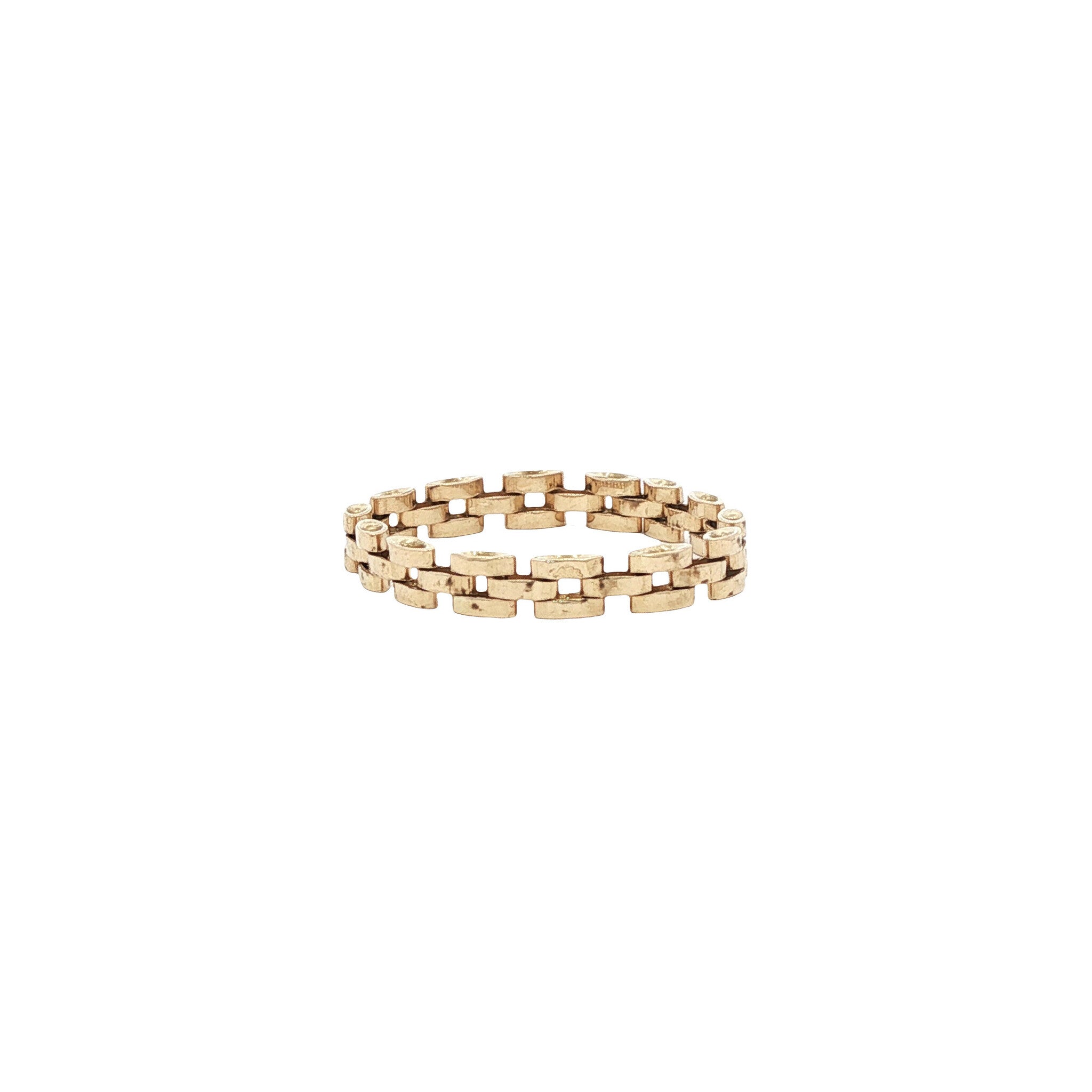 Gouden rolex ring 14 karaat