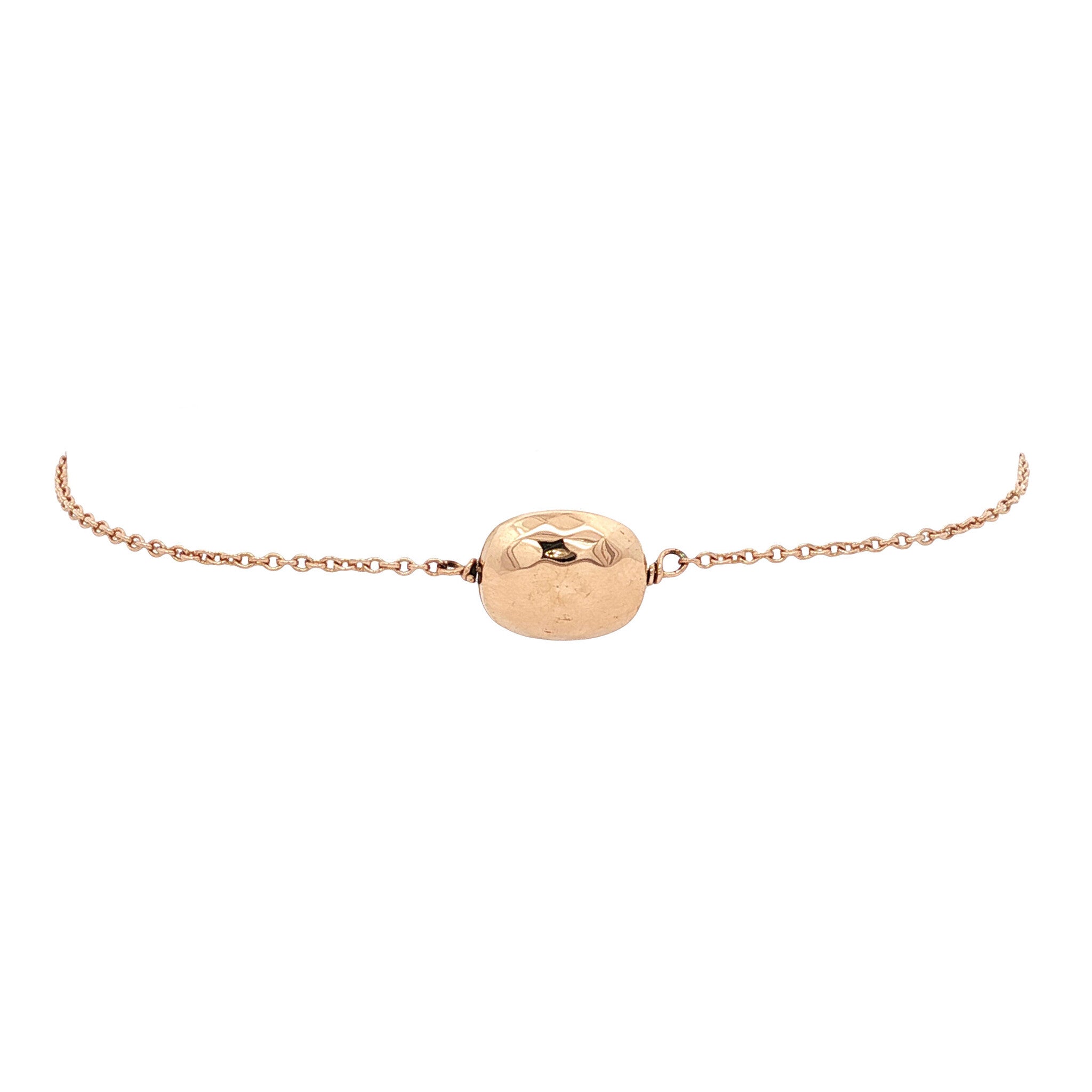 Rose gold bracelet 20 cm 14 karat