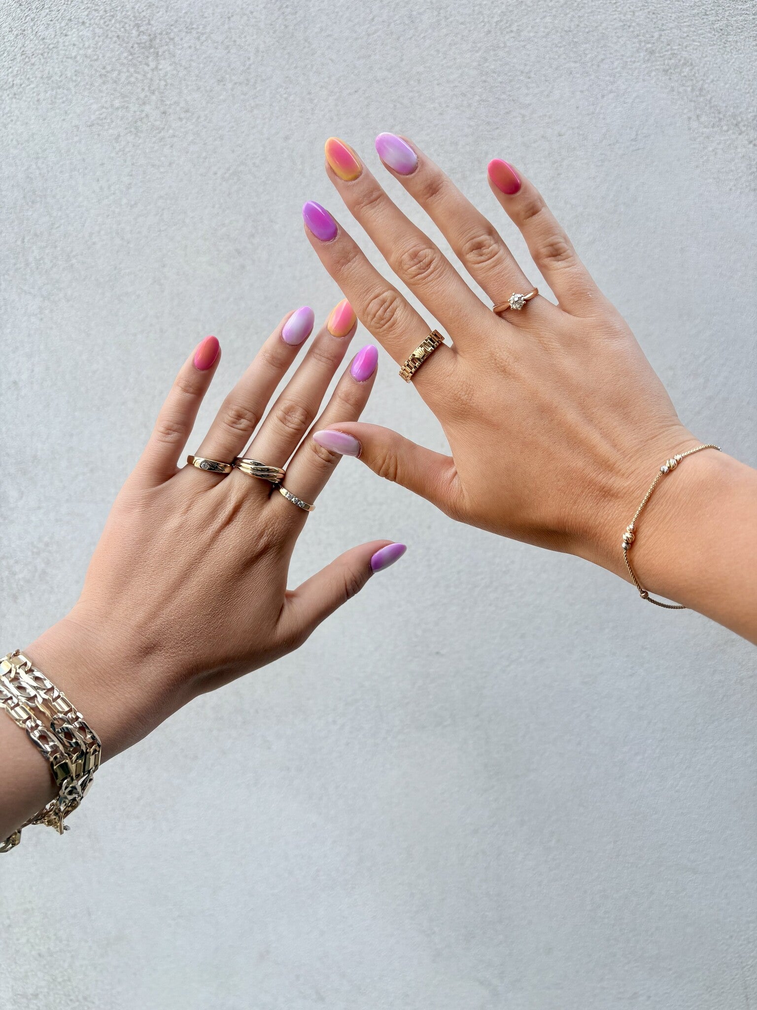 Gold ring with diamond 14 karat