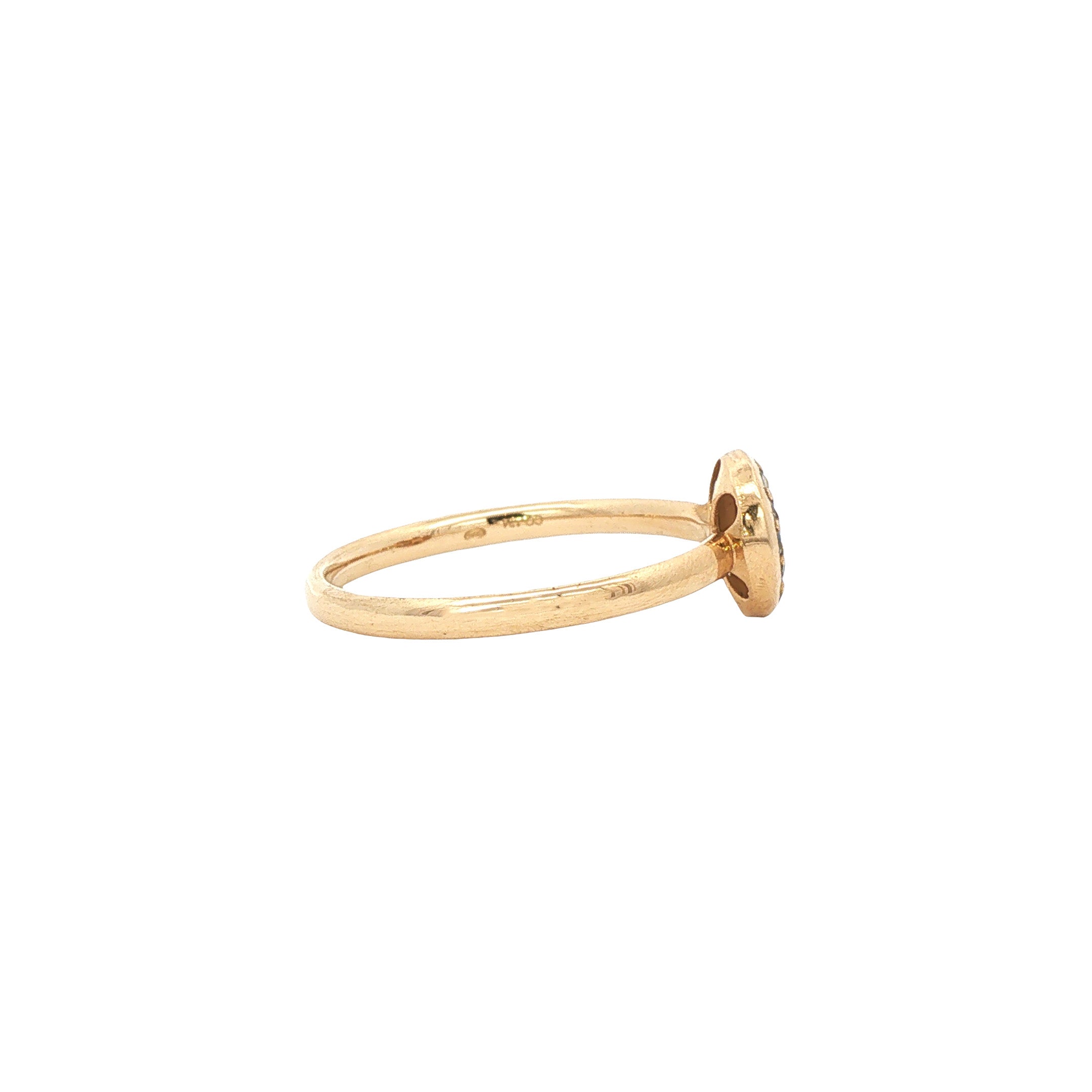 Gouden ring met topaas 14 karaat* nieuw