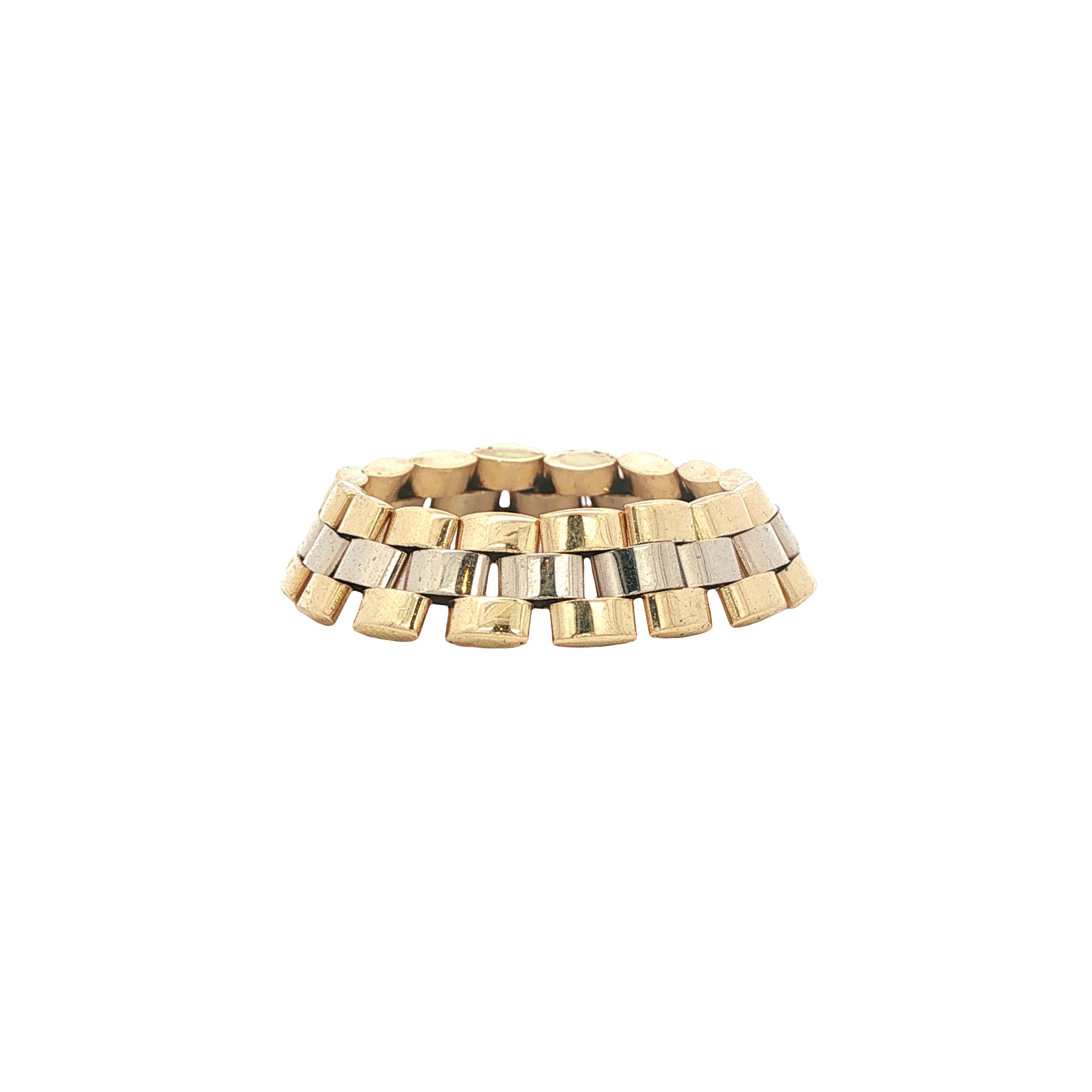 Gouden rolex ring 14 karaat