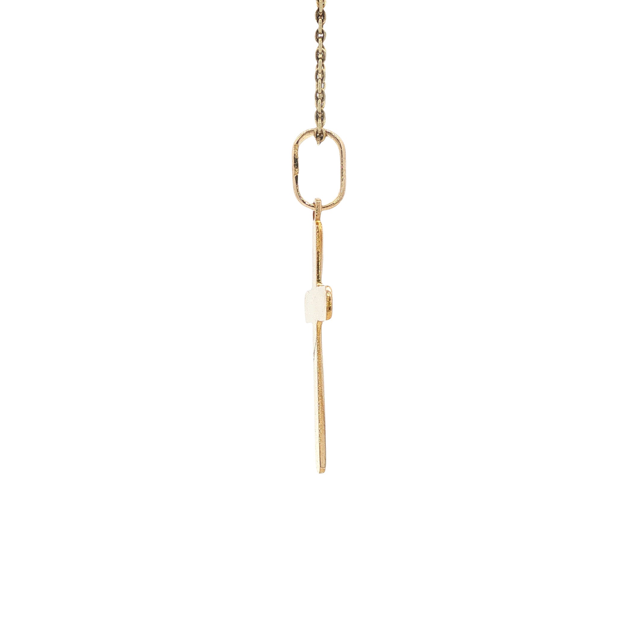 Gouden hanger kruis 14 karaat