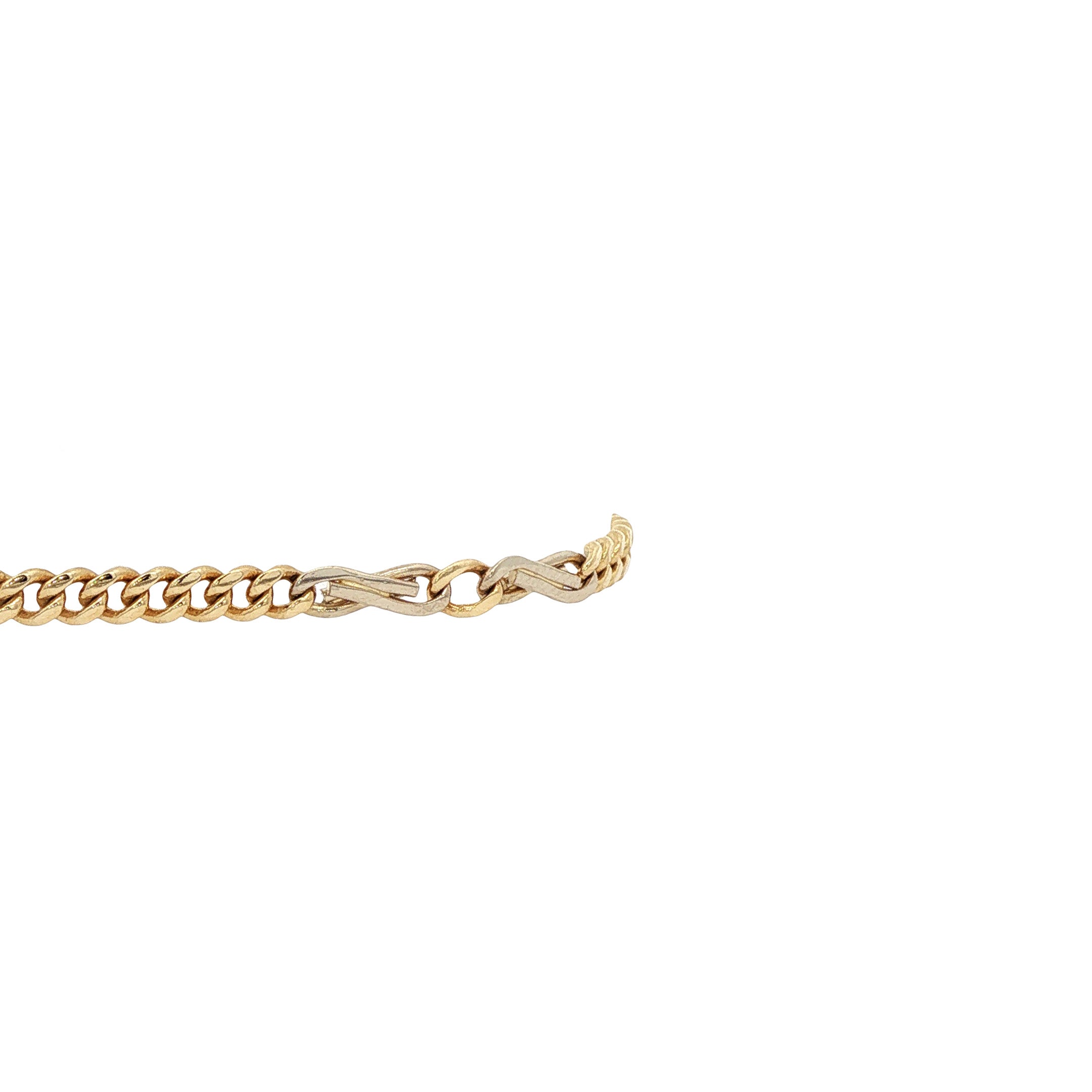 Gouden armband 20 cm 14 karaat