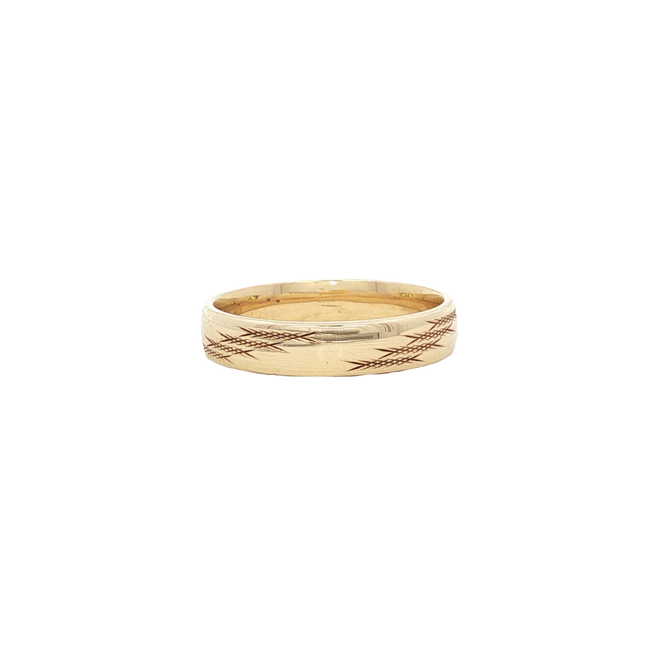 Gouden ring met diamant 14 karaat