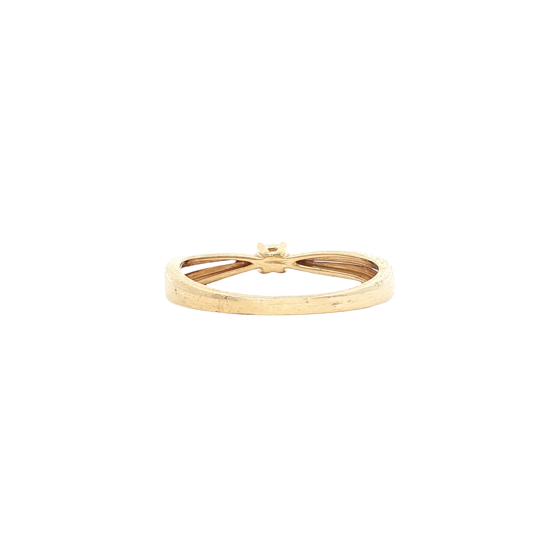 Ring met diamant 9 karaat