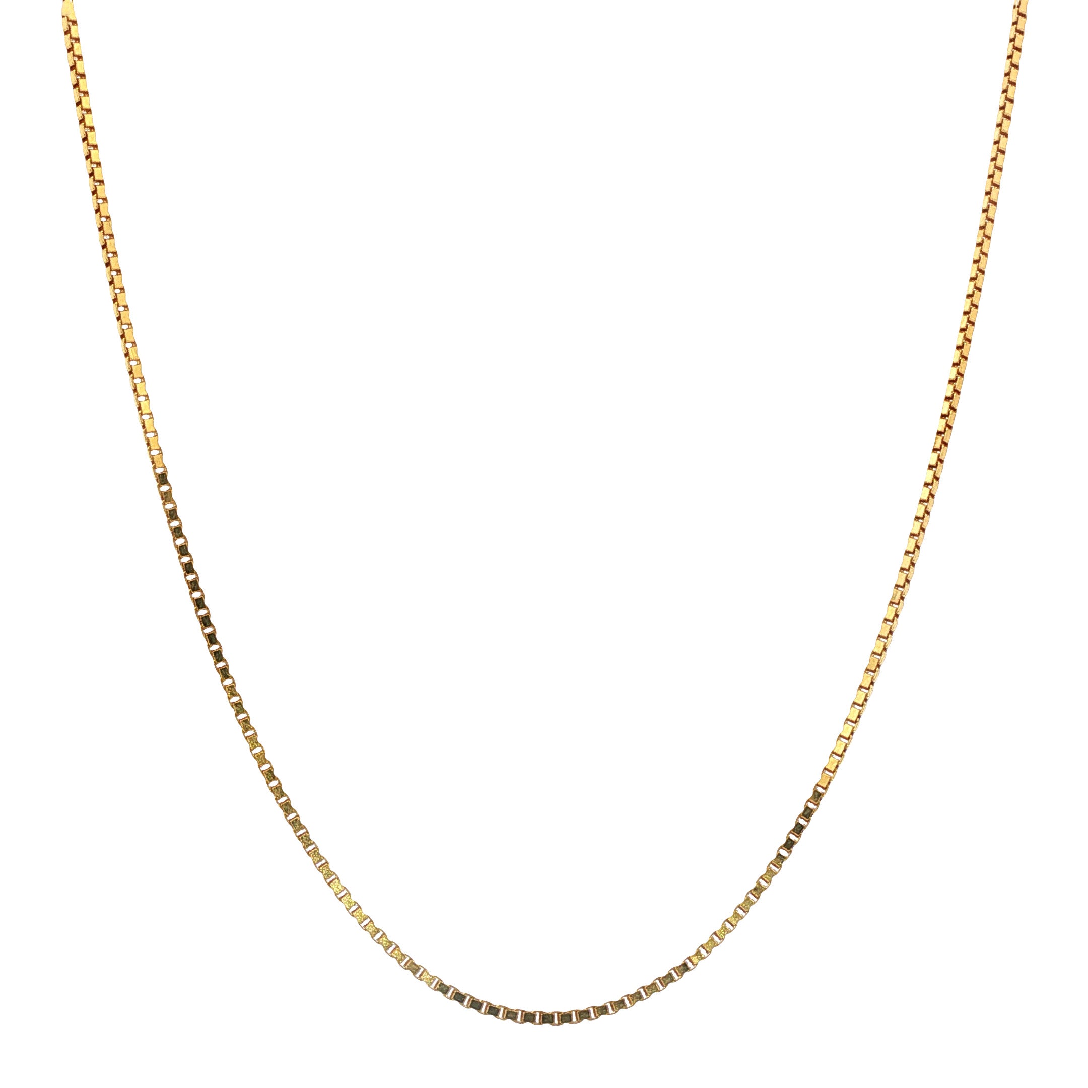 Gouden lengtecollier venetiaan 41 cm 14 karaat