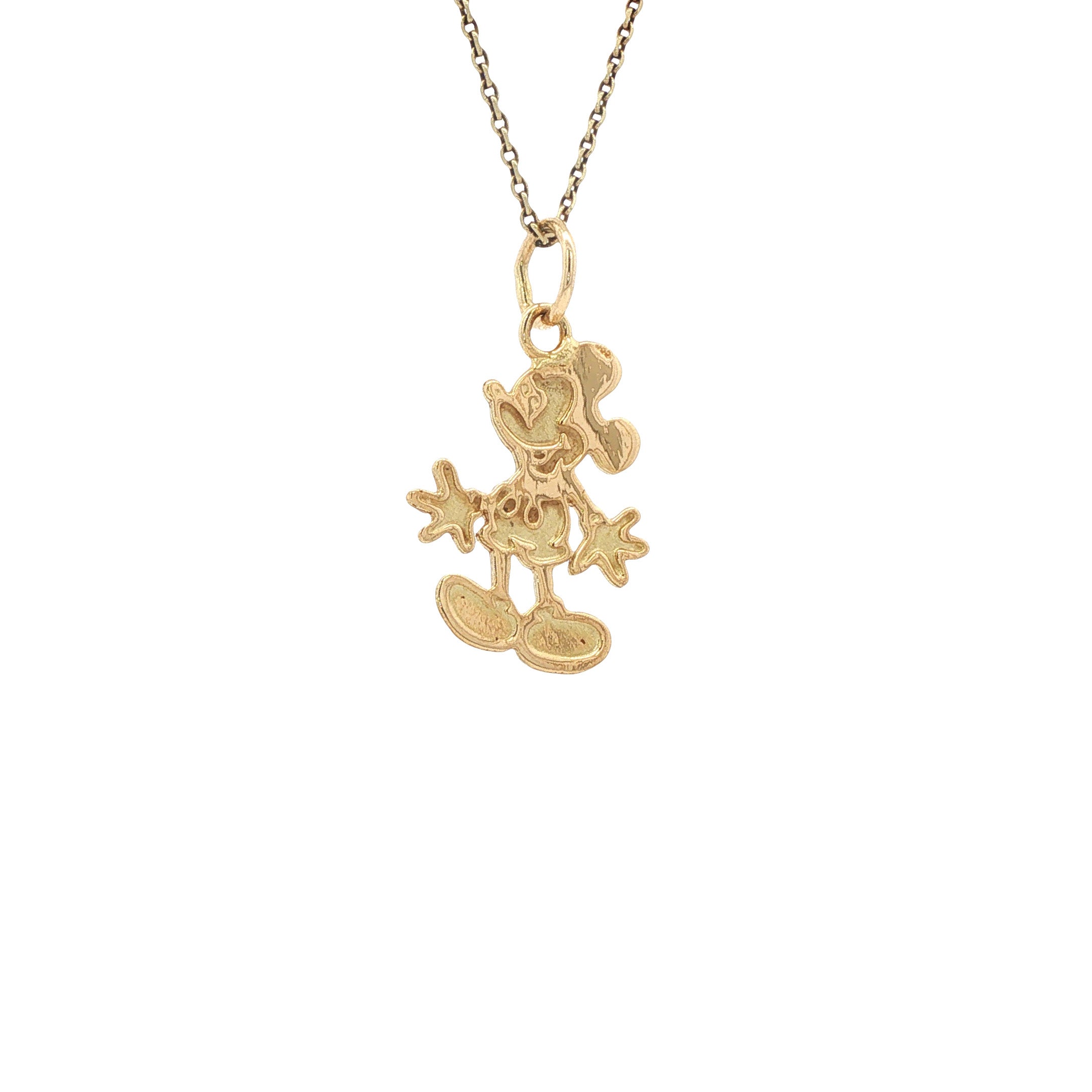 Gouden hanger Mickey Mouse 14 karaat