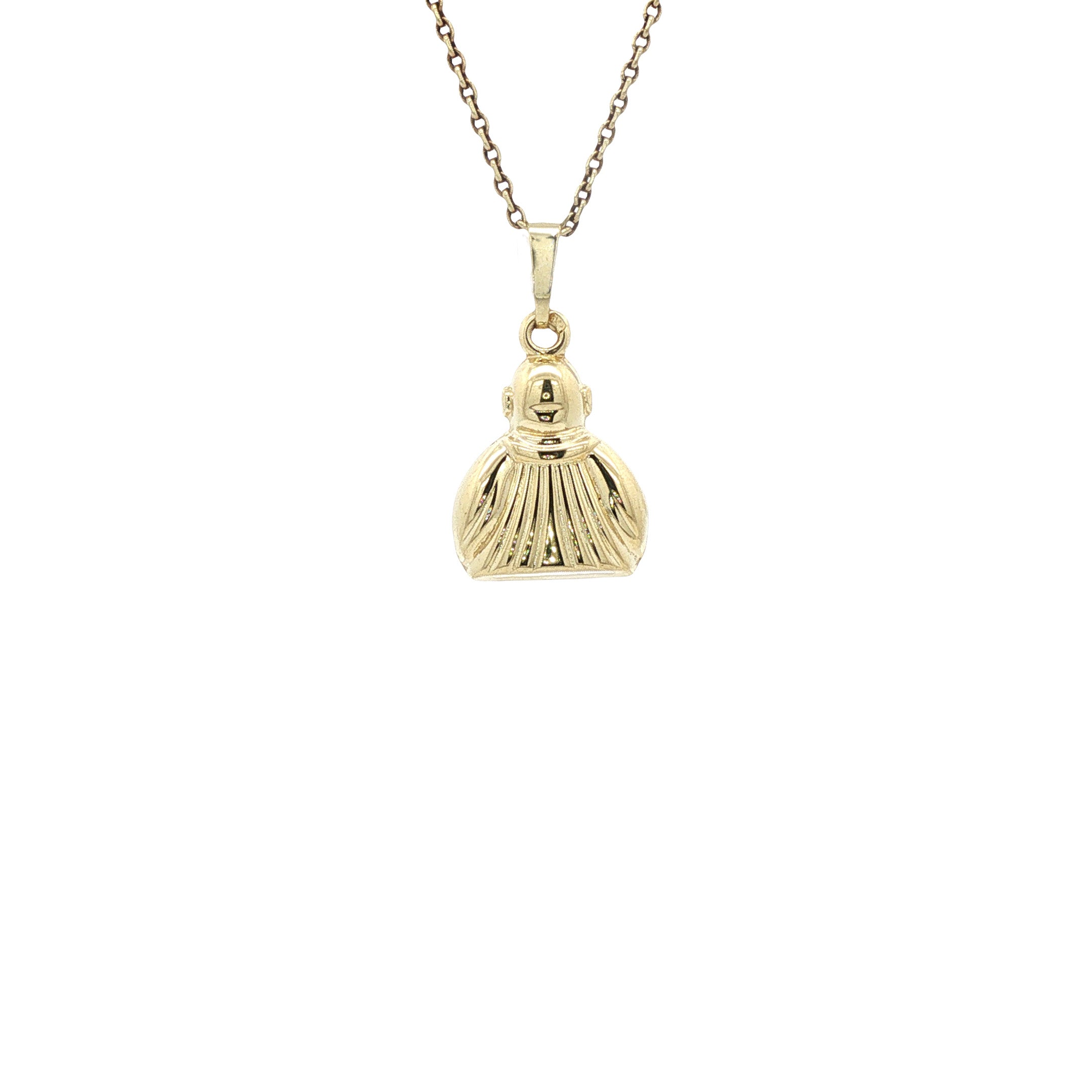 Gouden hanger buddha 14 karaat