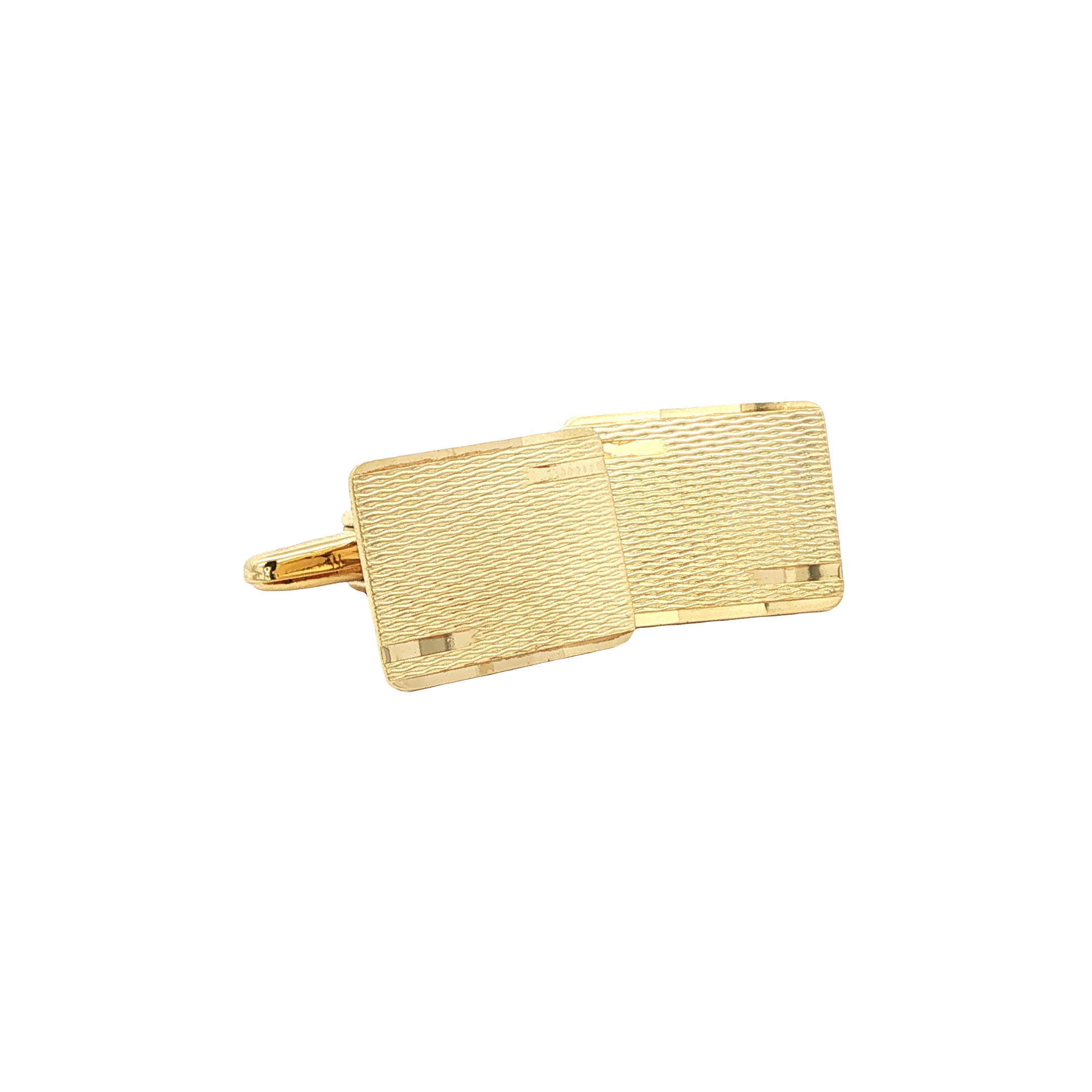 Gouden manchetknopen 14 karaat