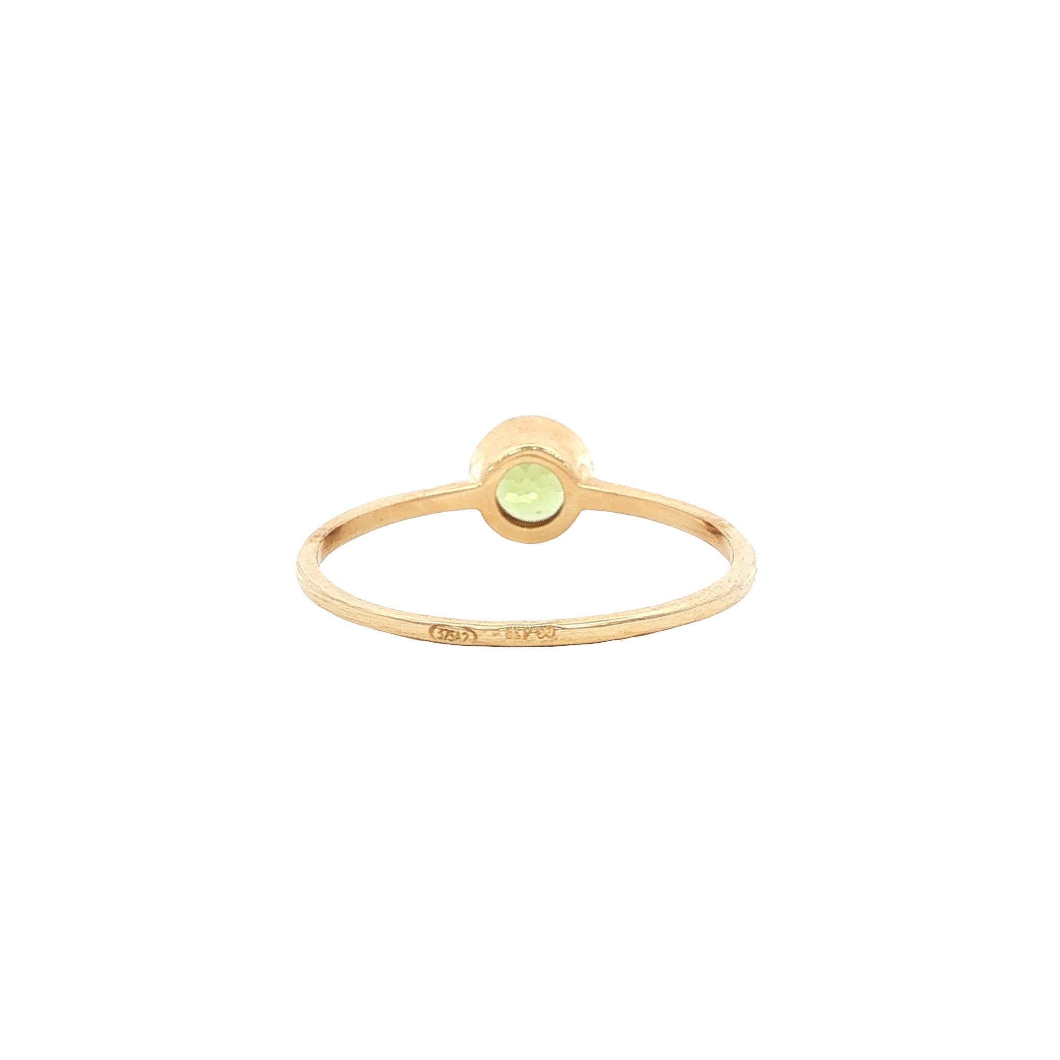Ring met peridoot 9 karaat* Nieuw
