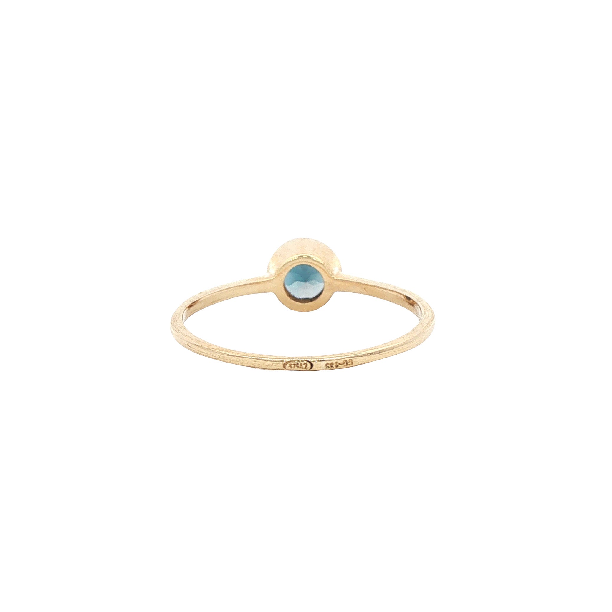 Ring met topaas 9 karaat* Nieuw