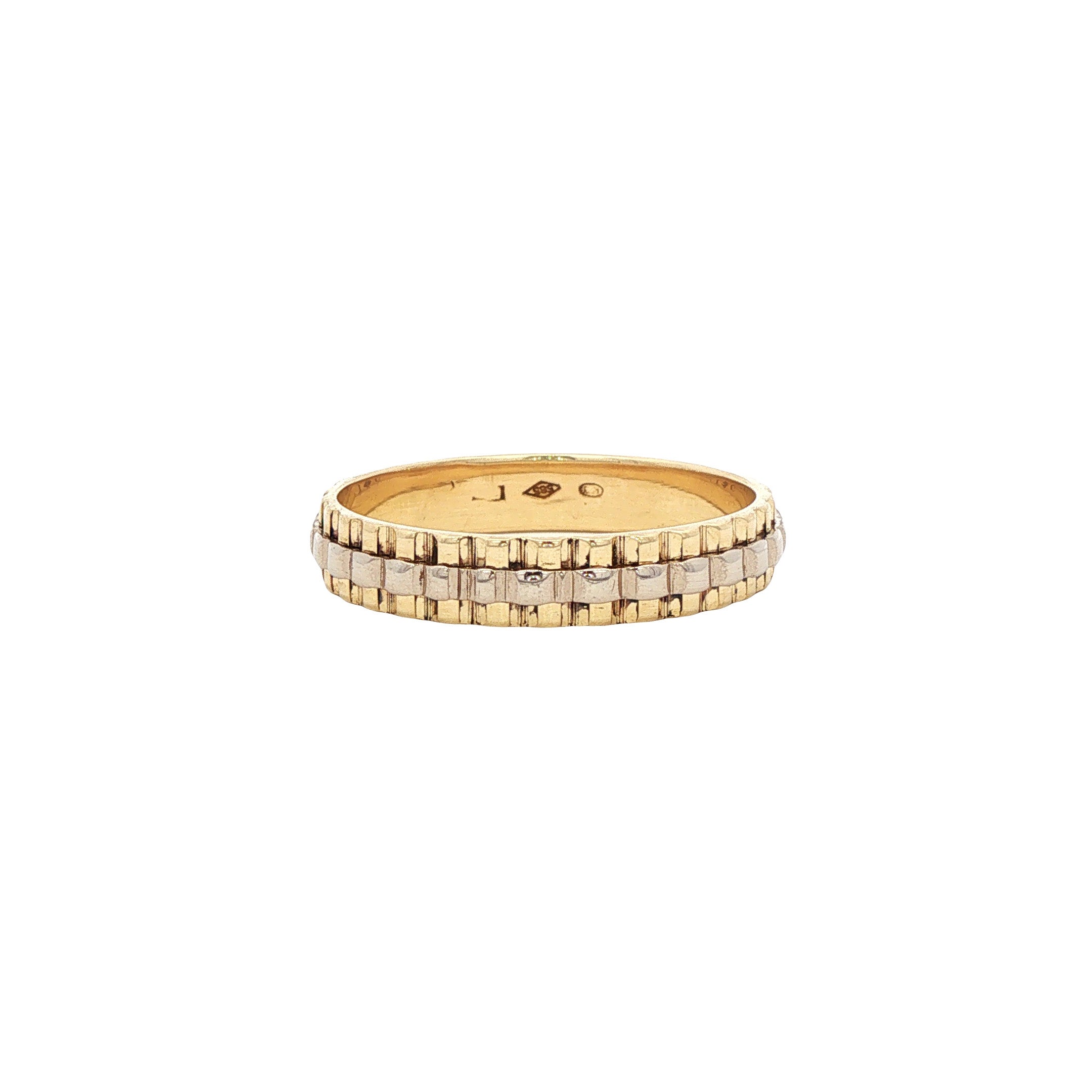 Gouden rolex ring 14 karaat
