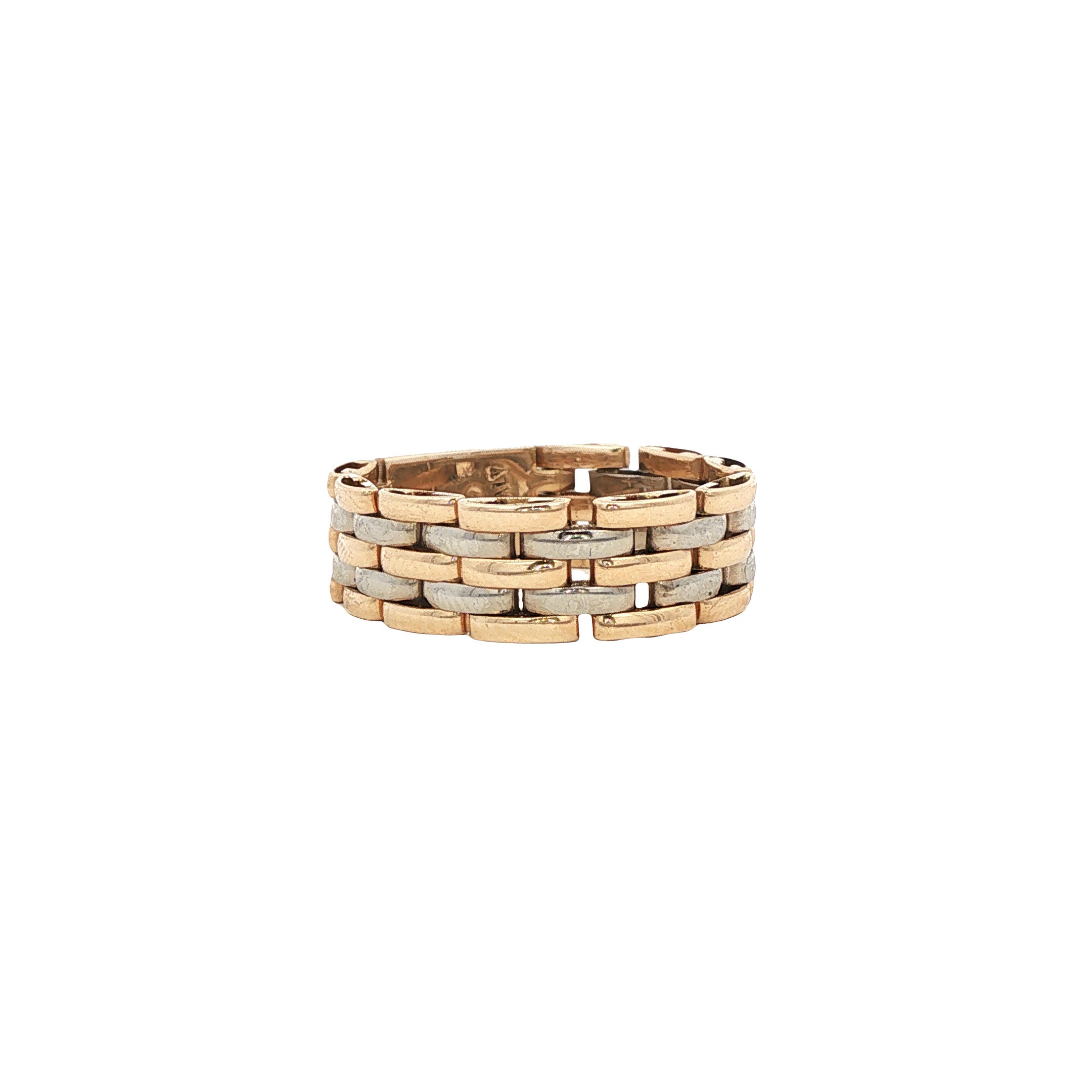 Gouden rolex ring 14 karaat