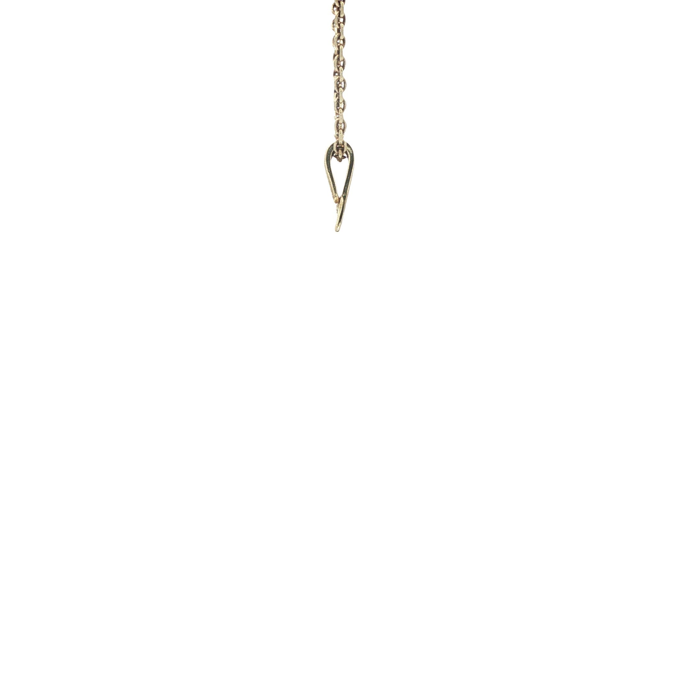 14-karat gold pendant with diamond